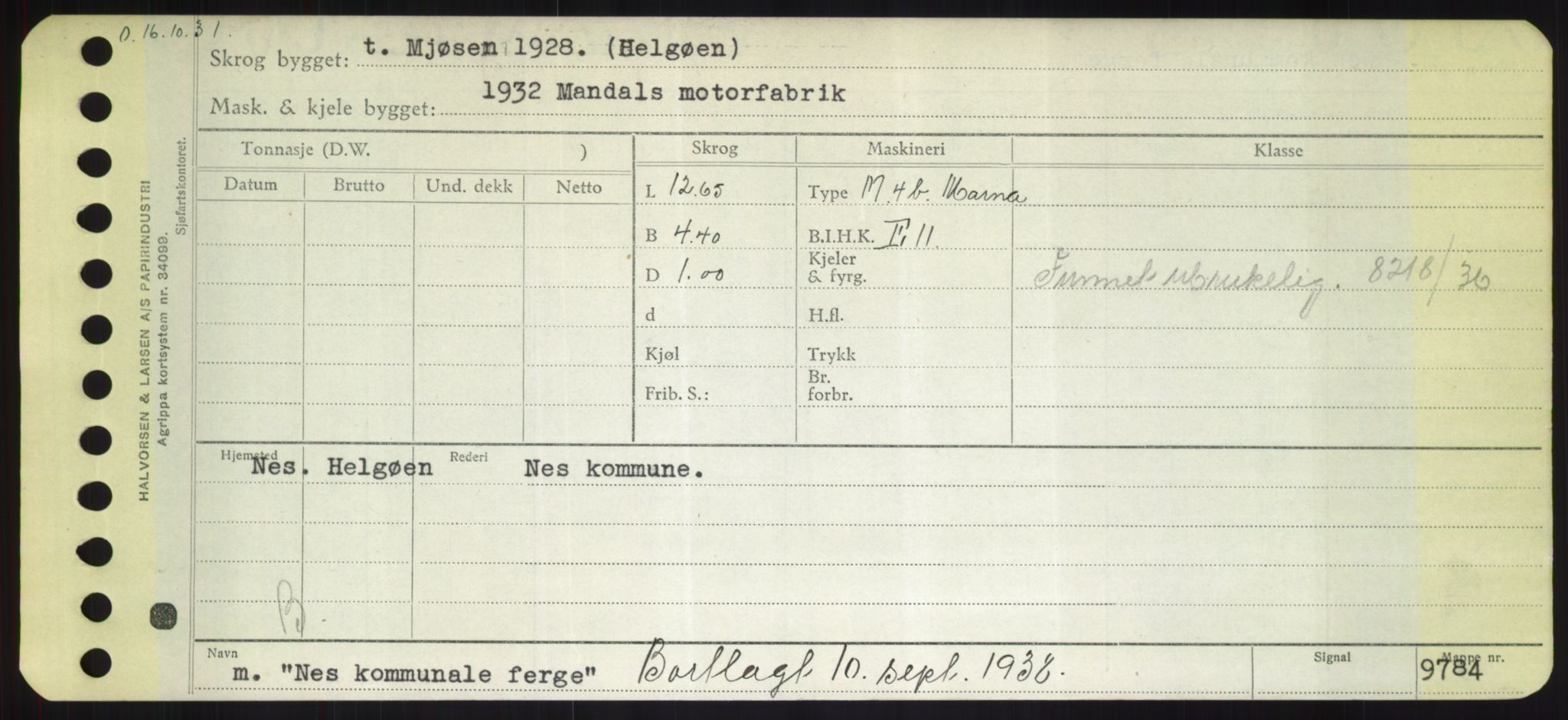 Sjøfartsdirektoratet med forløpere, Skipsmålingen, AV/RA-S-1627/H/Hd/L0026: Fartøy, N-Norhol, p. 141