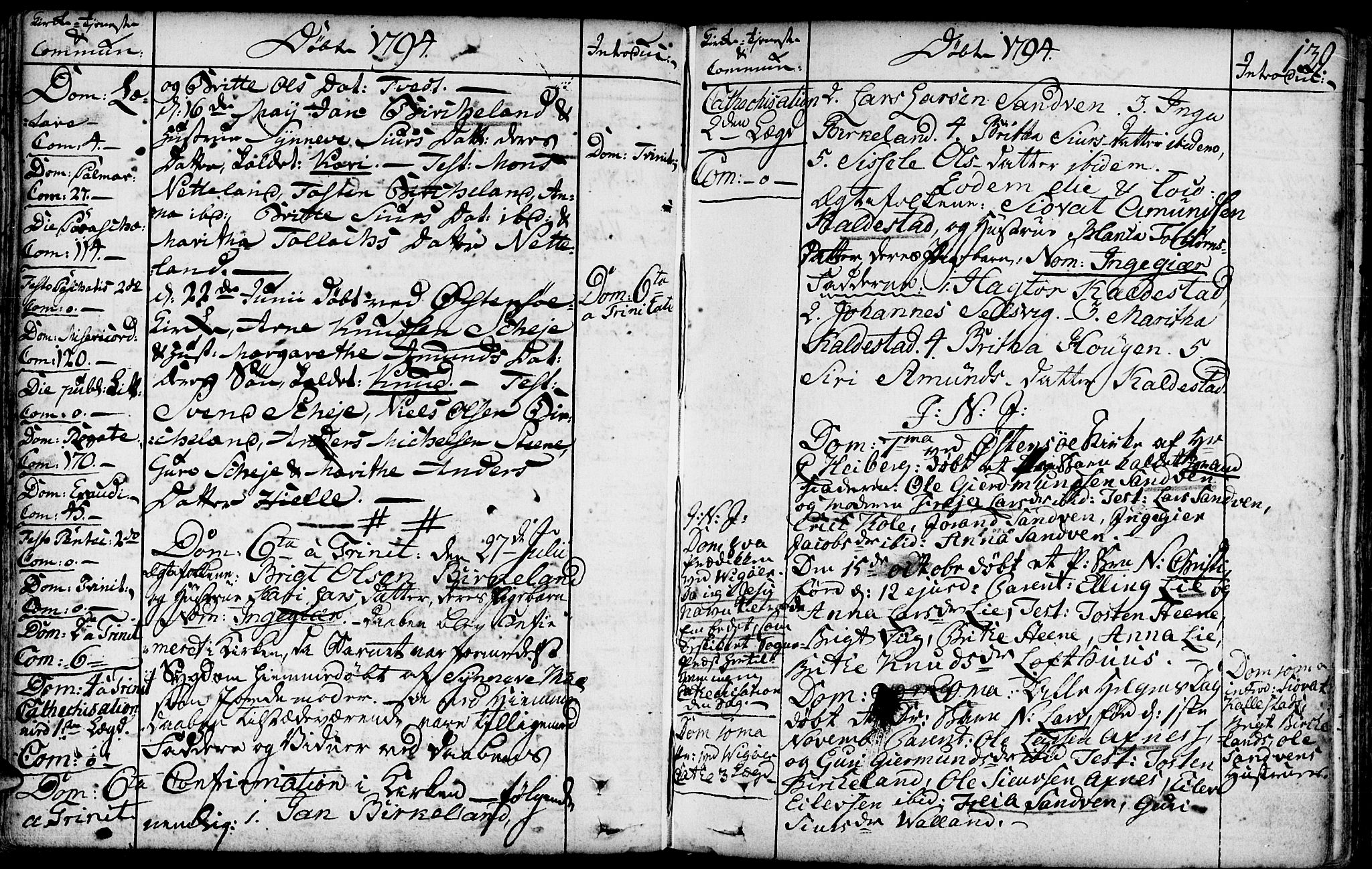 Kvam sokneprestembete, AV/SAB-A-76201/H/Haa: Parish register (official) no. A 3, 1743-1795, p. 139