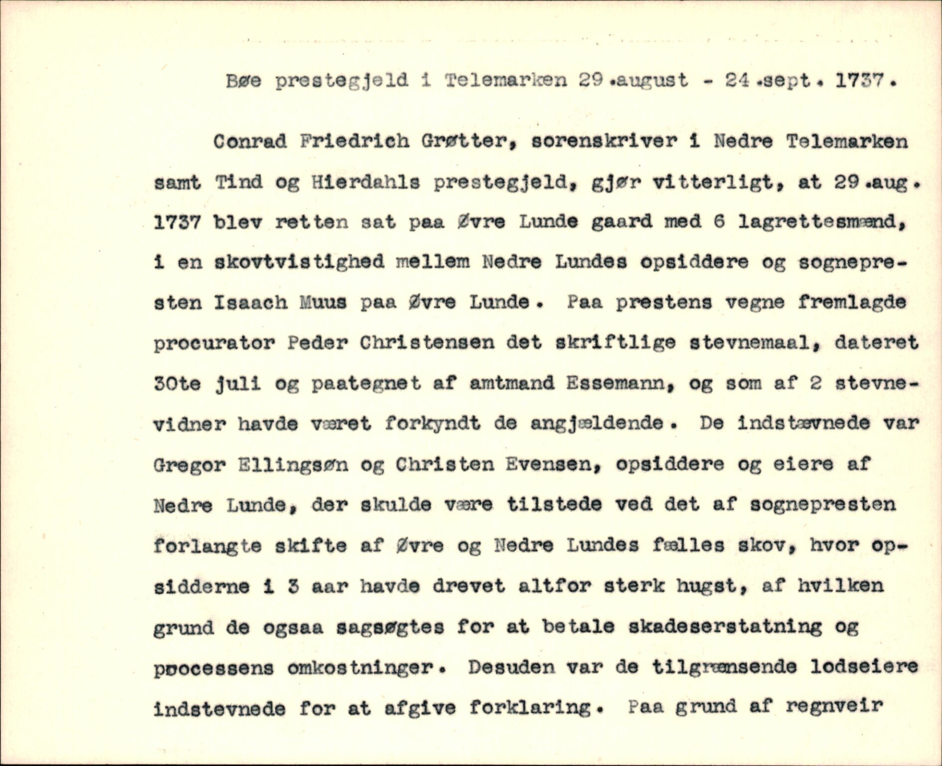 Riksarkivets diplomsamling, AV/RA-EA-5965/F35/F35k/L0003: Regestsedler: Prestearkiver fra Telemark, Agder, Vestlandet og Trøndelag, p. 73