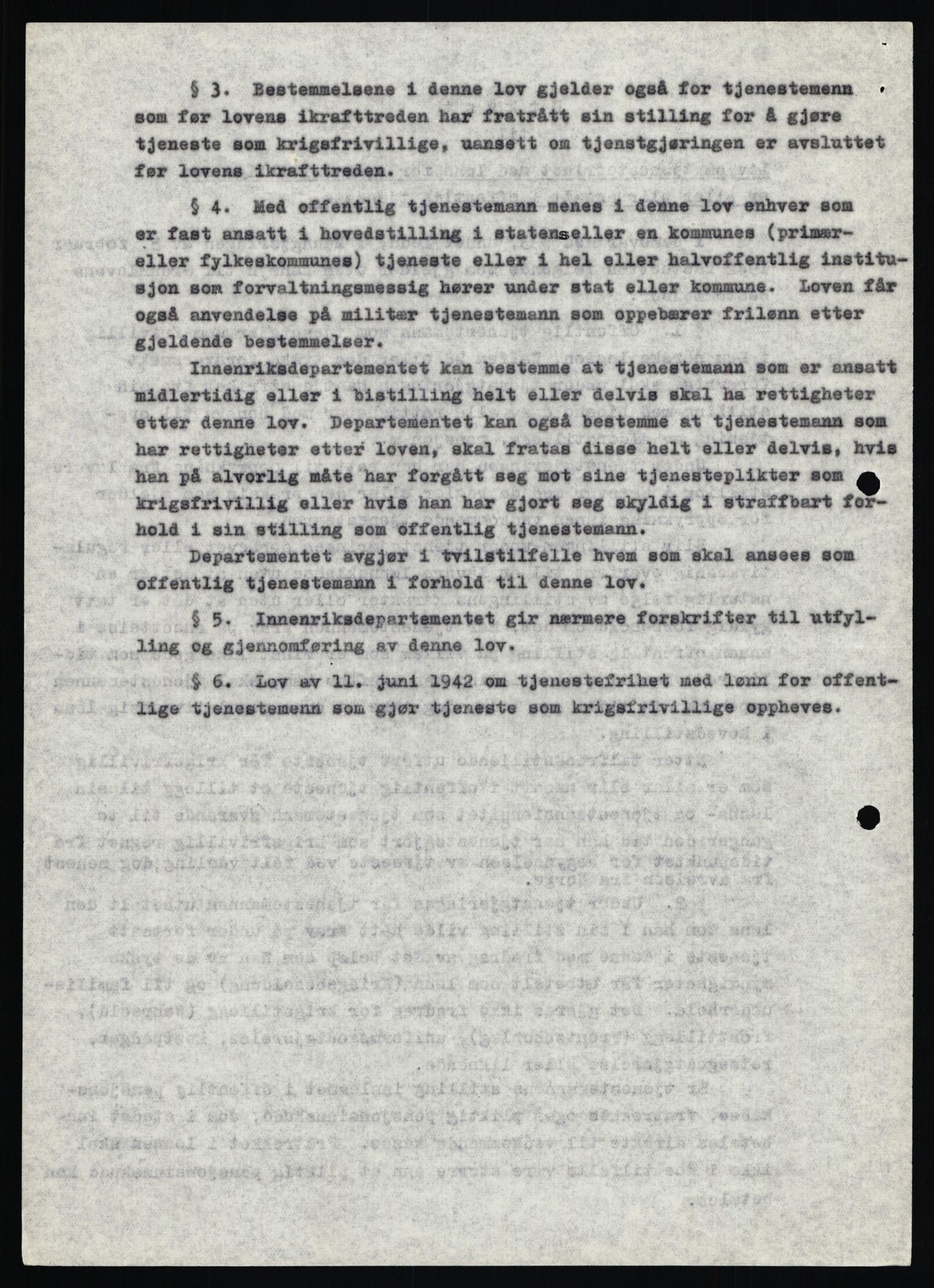 Forsvaret, Forsvarets krigshistoriske avdeling, AV/RA-RAFA-2017/Y/Yf/L0206: II-C-11-2120  -  Kapitulasjonen 7. juni 1940.  Okkupasjonstiden., 1940-1945, p. 434