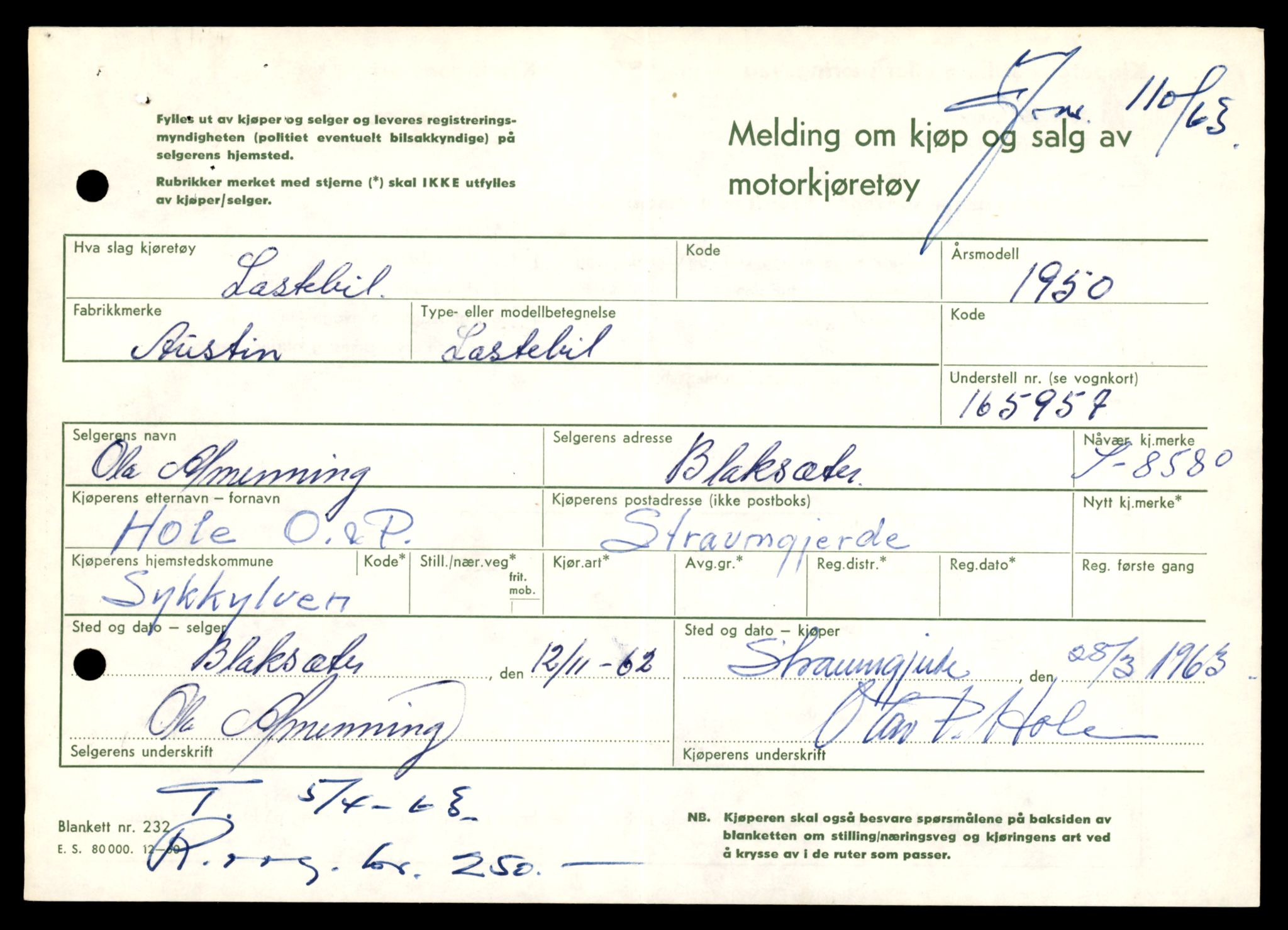 Møre og Romsdal vegkontor - Ålesund trafikkstasjon, AV/SAT-A-4099/F/Fe/L0036: Registreringskort for kjøretøy T 12831 - T 13030, 1927-1998, p. 1939