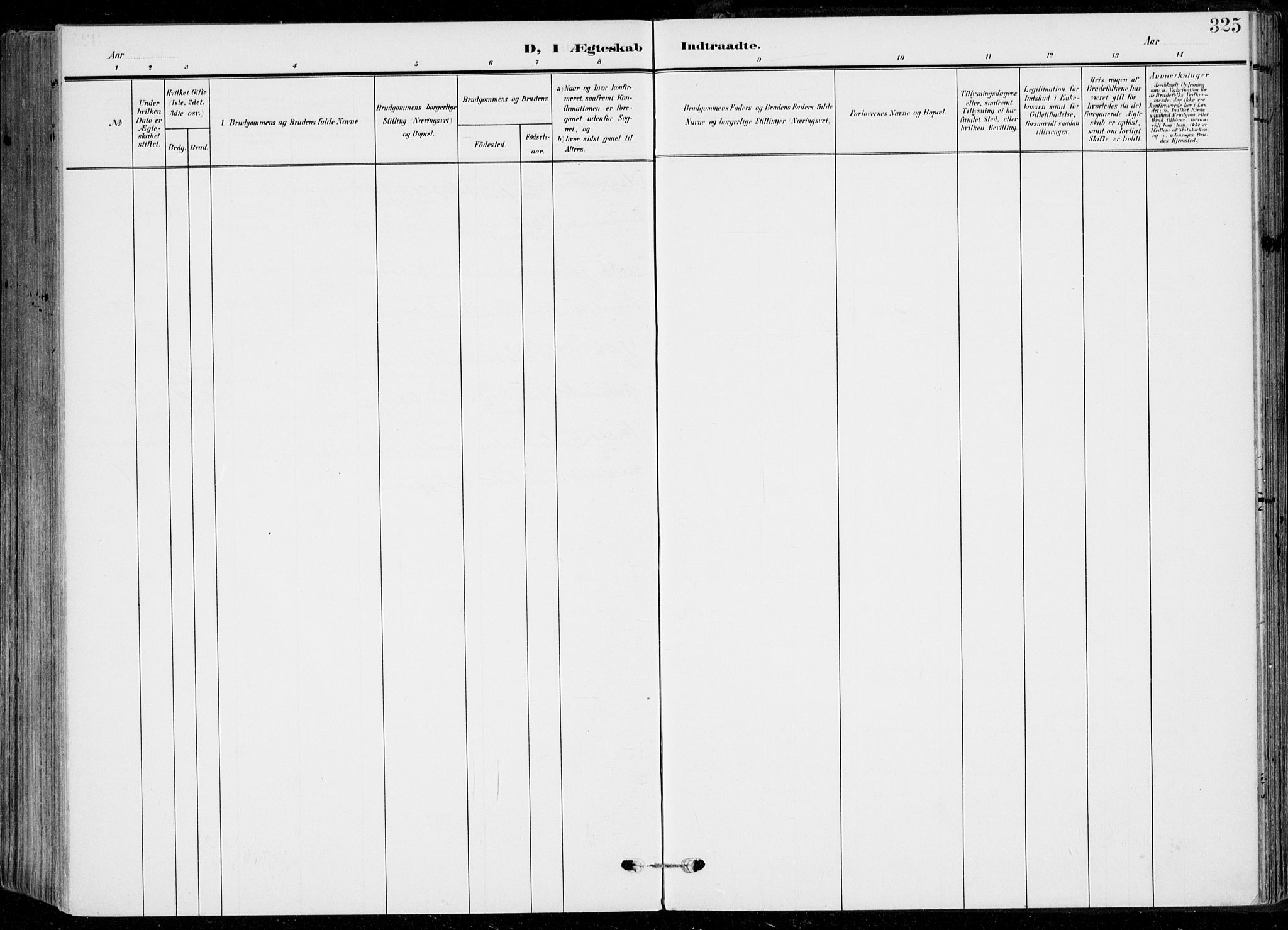 Horten kirkebøker, AV/SAKO-A-348/F/Fa/L0006: Parish register (official) no. 6, 1905-1912, p. 325