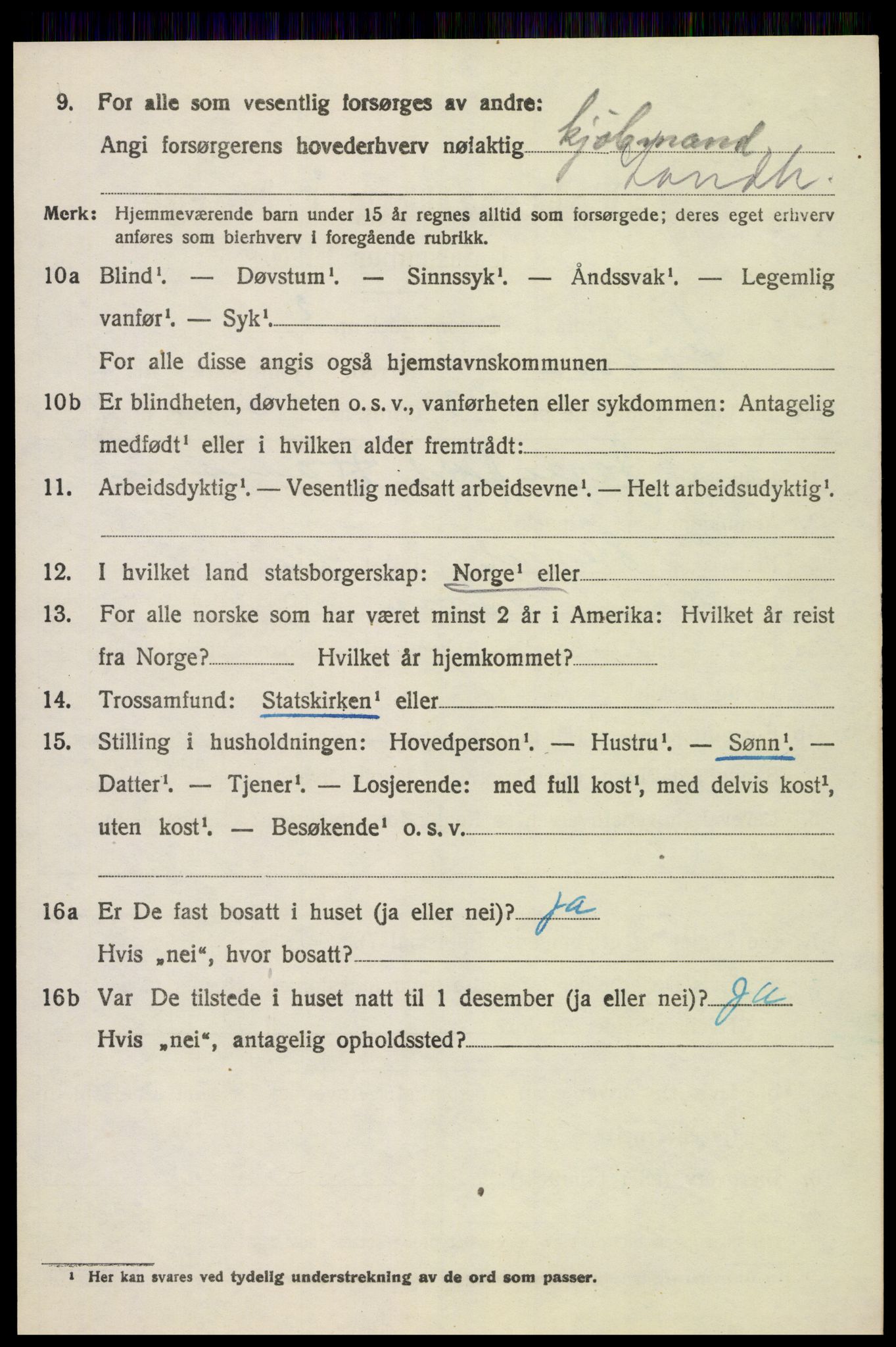 SAH, 1920 census for Løten, 1920, p. 7108