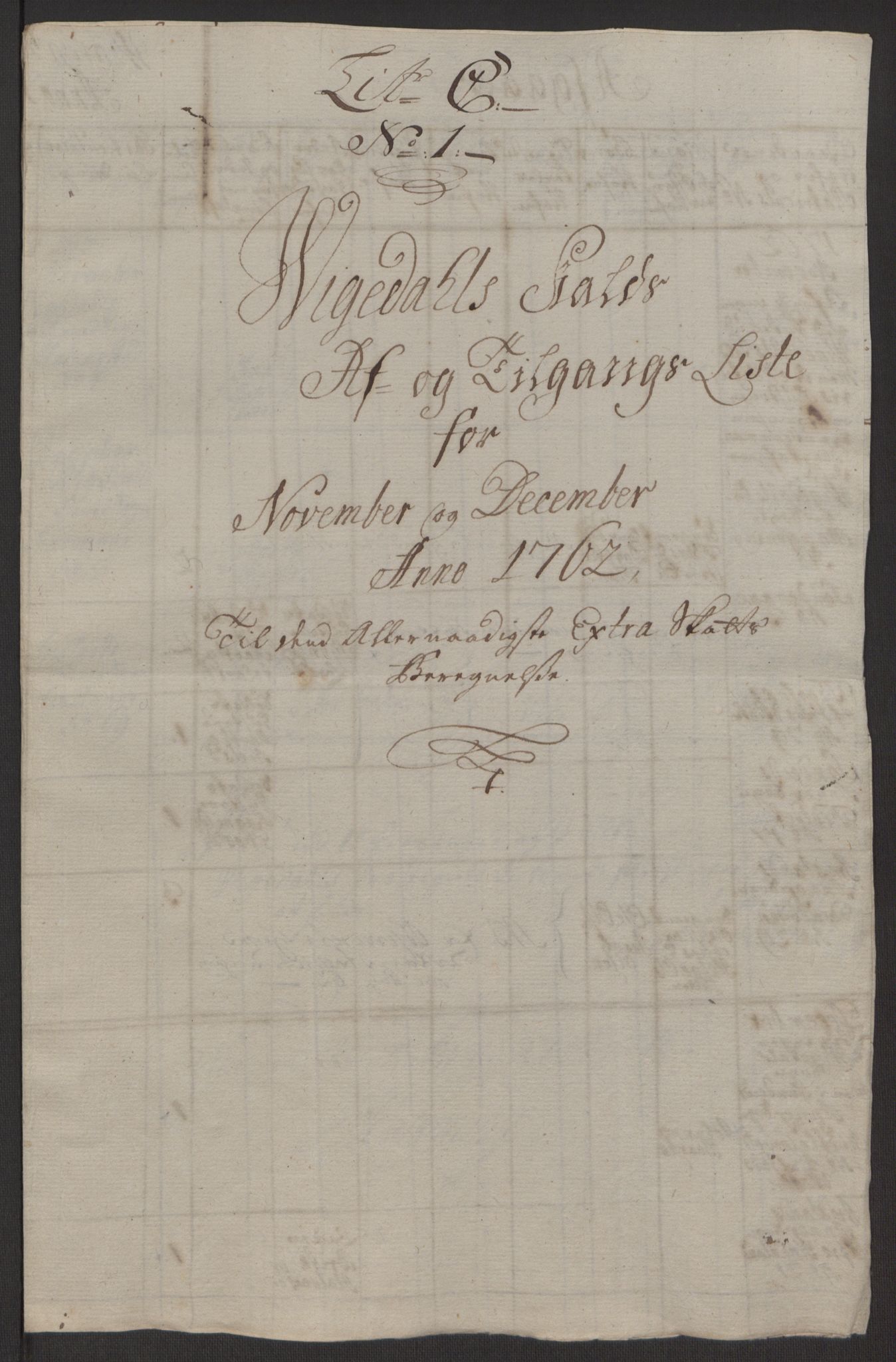 Rentekammeret inntil 1814, Reviderte regnskaper, Hovedkasseregnskaper, AV/RA-EA-4065/Rf/L0072b: Ekstraskatteregnskap, 1762, p. 192