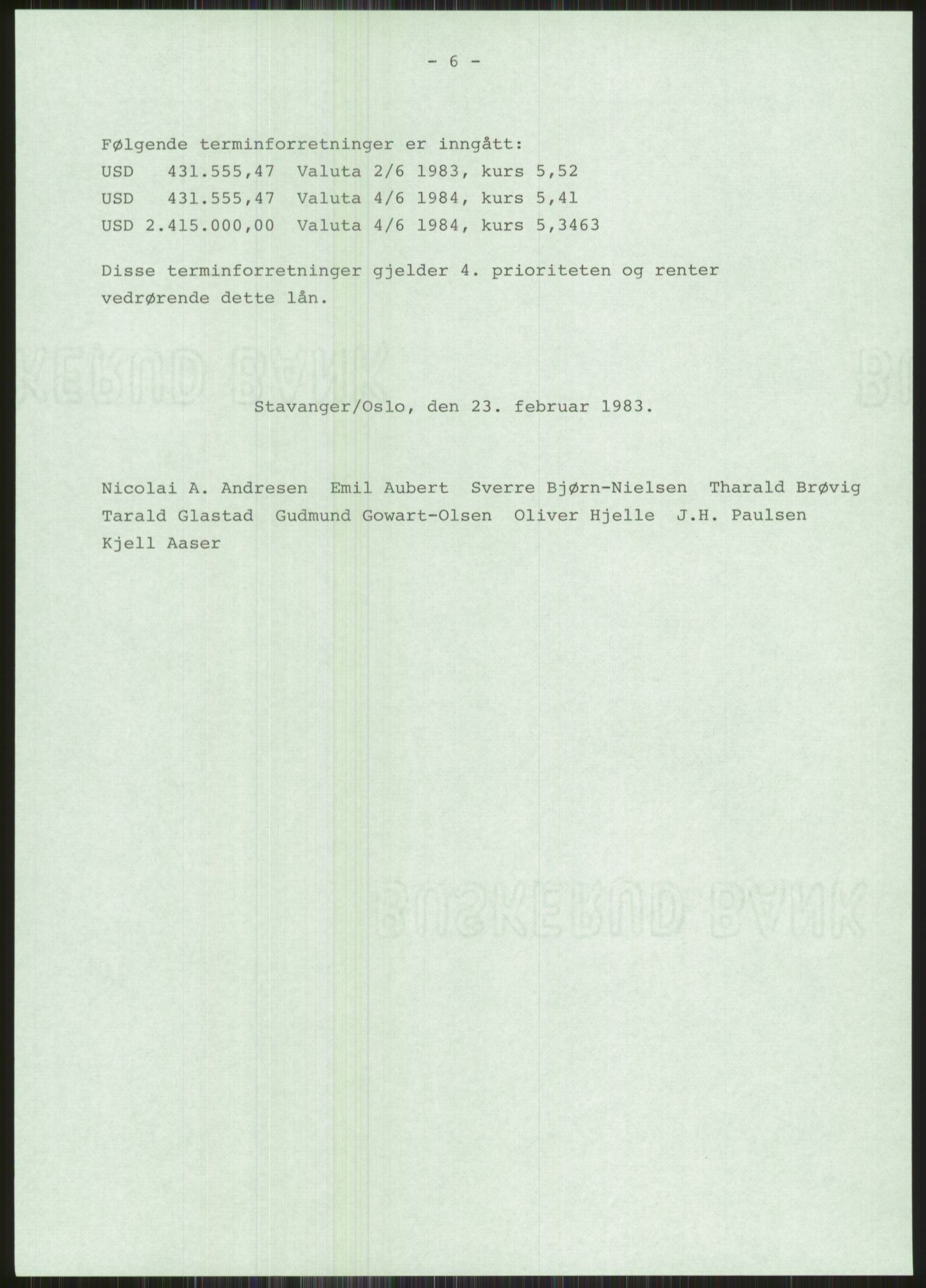 Pa 1503 - Stavanger Drilling AS, AV/SAST-A-101906/A/Ac/L0002: Årsberetninger, 1979-1982, p. 443