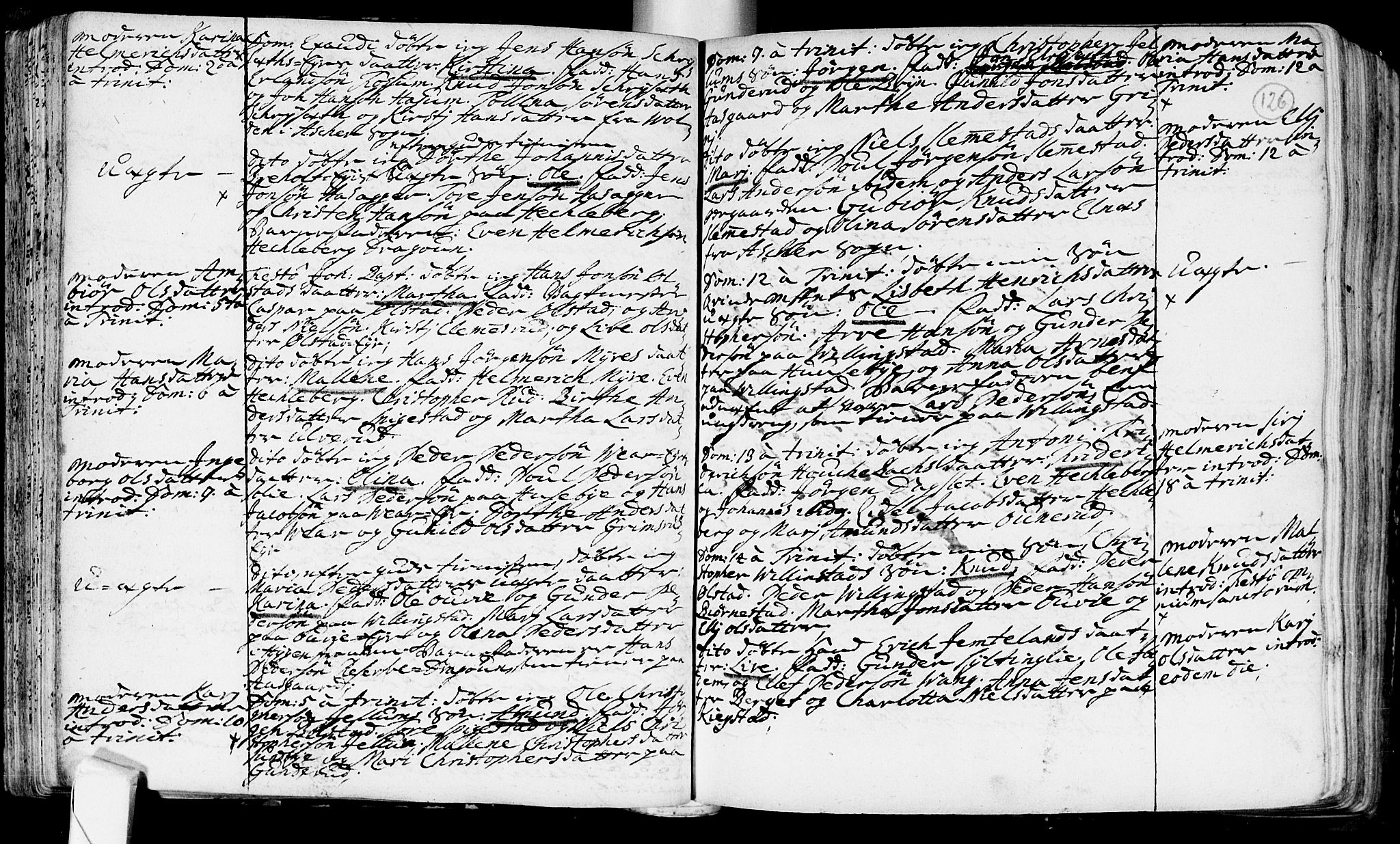 Røyken kirkebøker, AV/SAKO-A-241/F/Fa/L0002: Parish register (official) no. 2, 1731-1782, p. 126