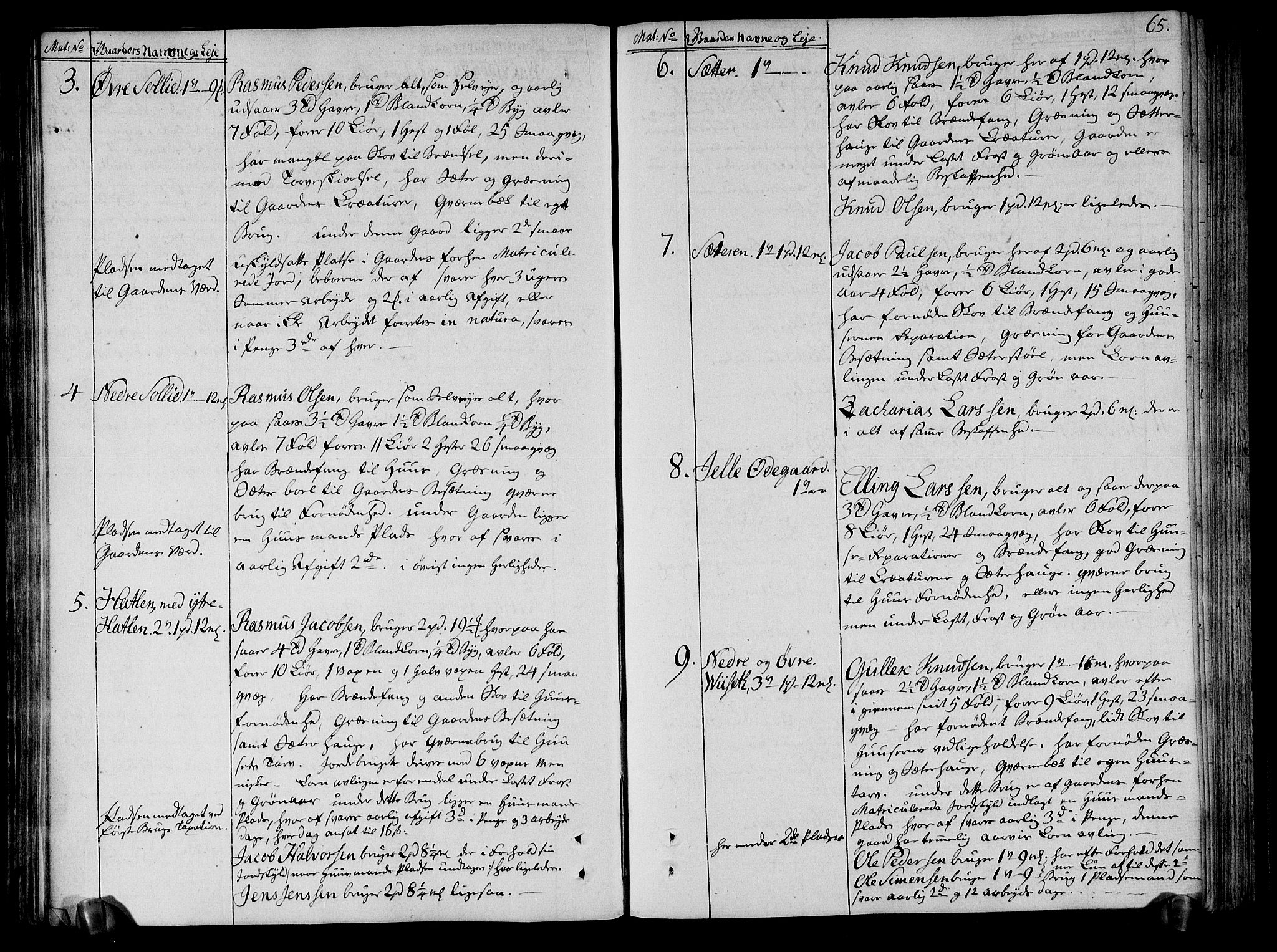 Rentekammeret inntil 1814, Realistisk ordnet avdeling, RA/EA-4070/N/Ne/Nea/L0122: Sunnmøre fogderi. Deliberasjonsprotokoll, 1803, p. 68