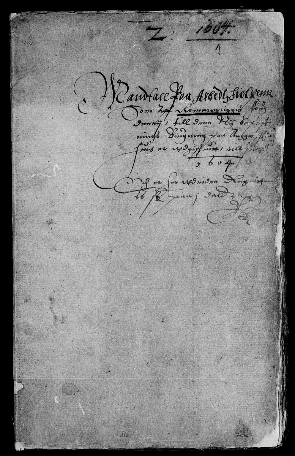 Rentekammeret inntil 1814, Reviderte regnskaper, Lensregnskaper, RA/EA-5023/R/Rb/Rba/L0019: Akershus len, 1604-1605