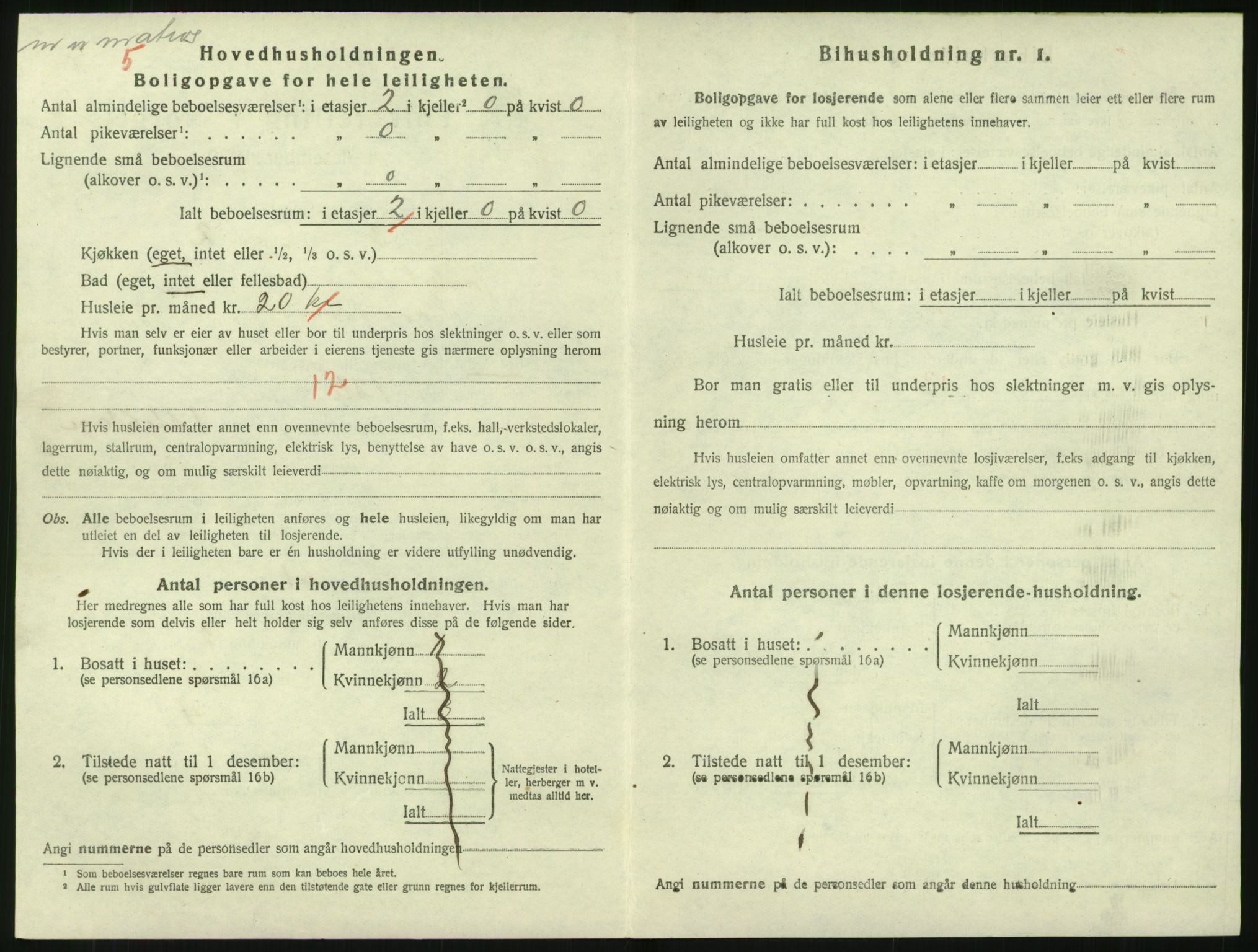 SAK, 1920 census for Tvedestrand, 1920, p. 924