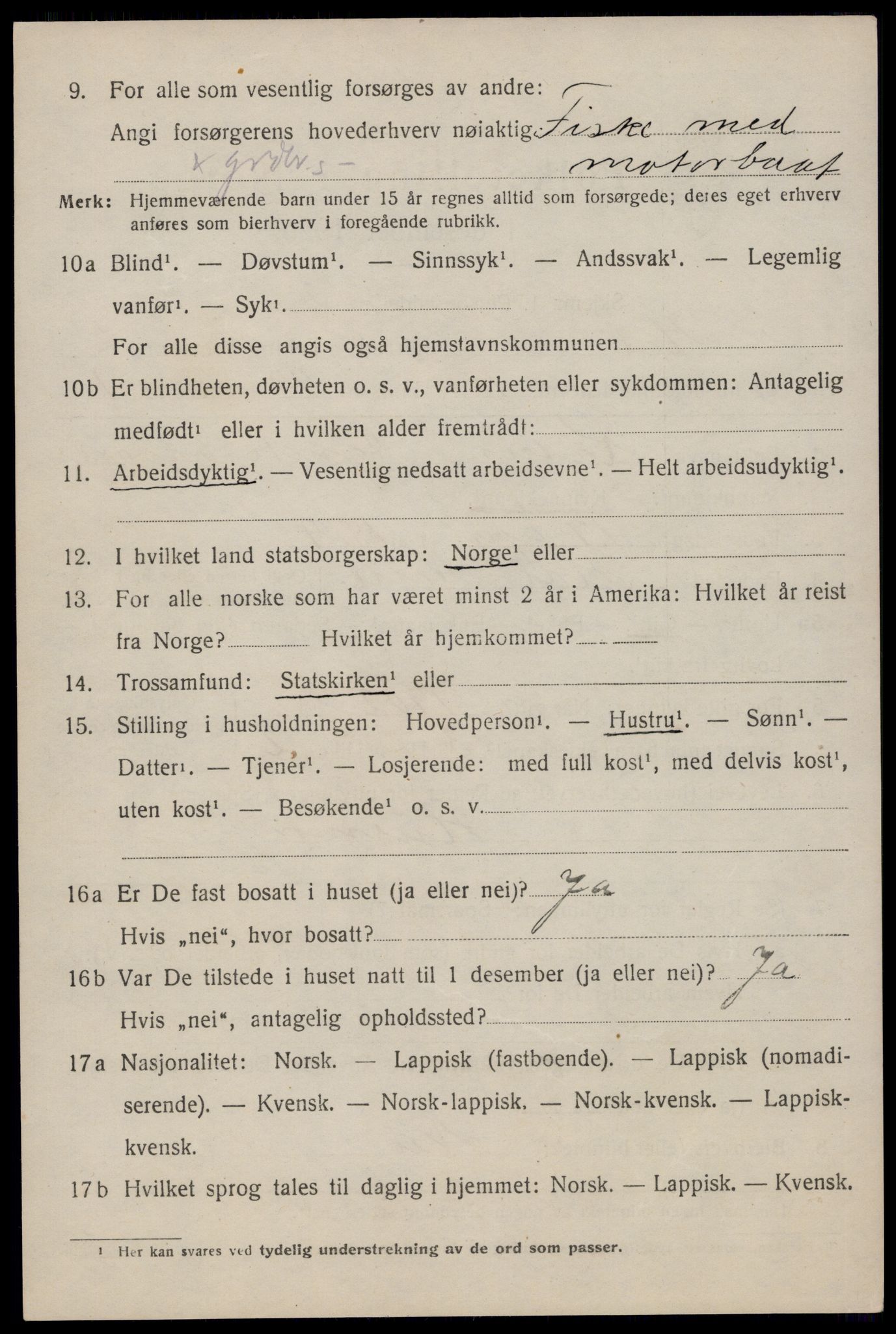 SAT, 1920 census for Hol, 1920, p. 2132