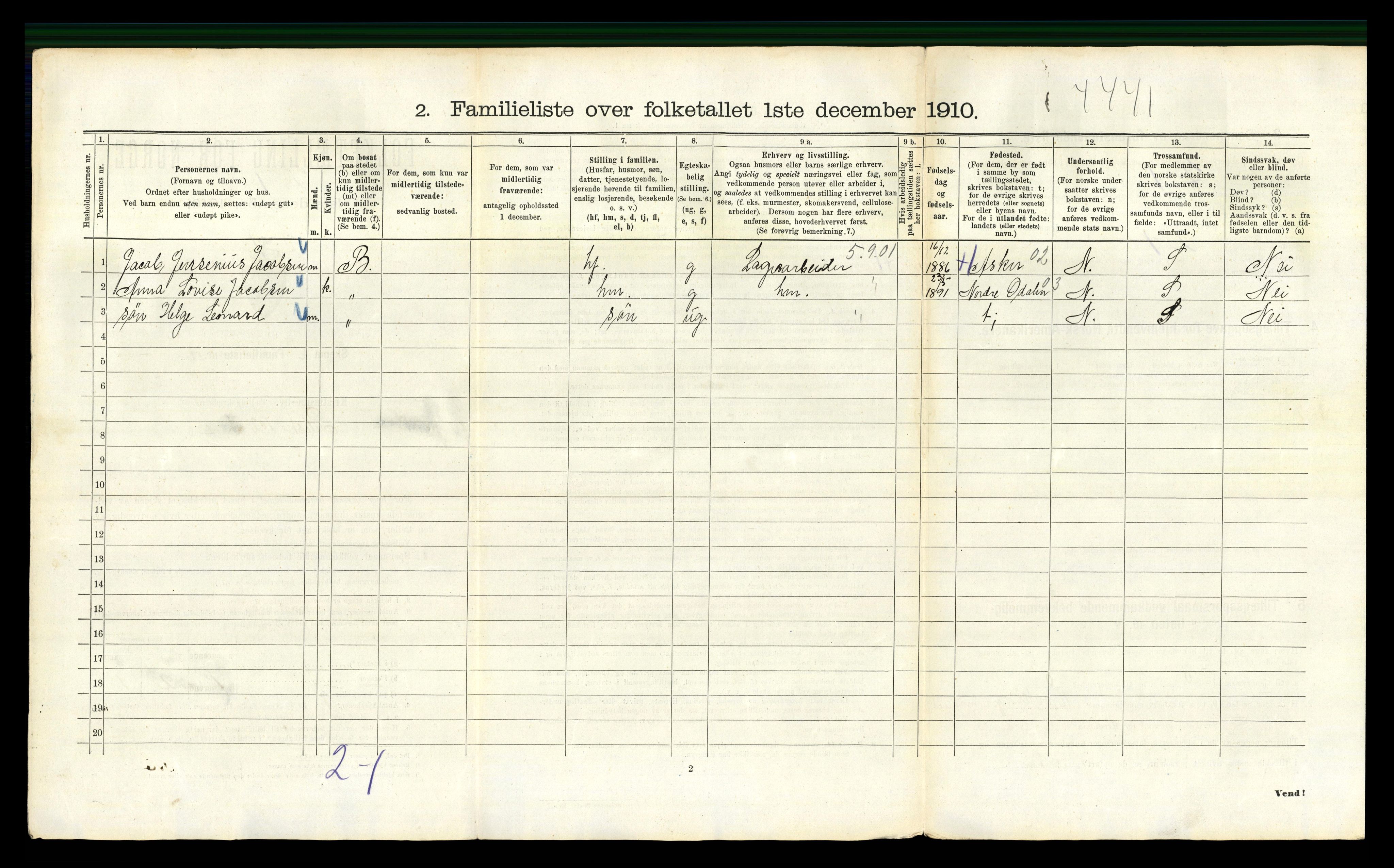 RA, 1910 census for Kristiania, 1910, p. 77792