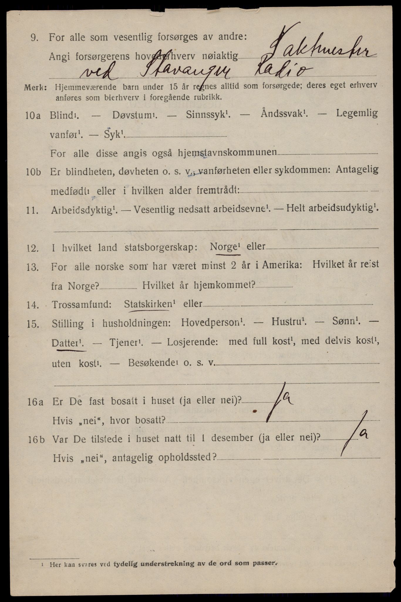 SAST, 1920 census for Nærbø, 1920, p. 2084