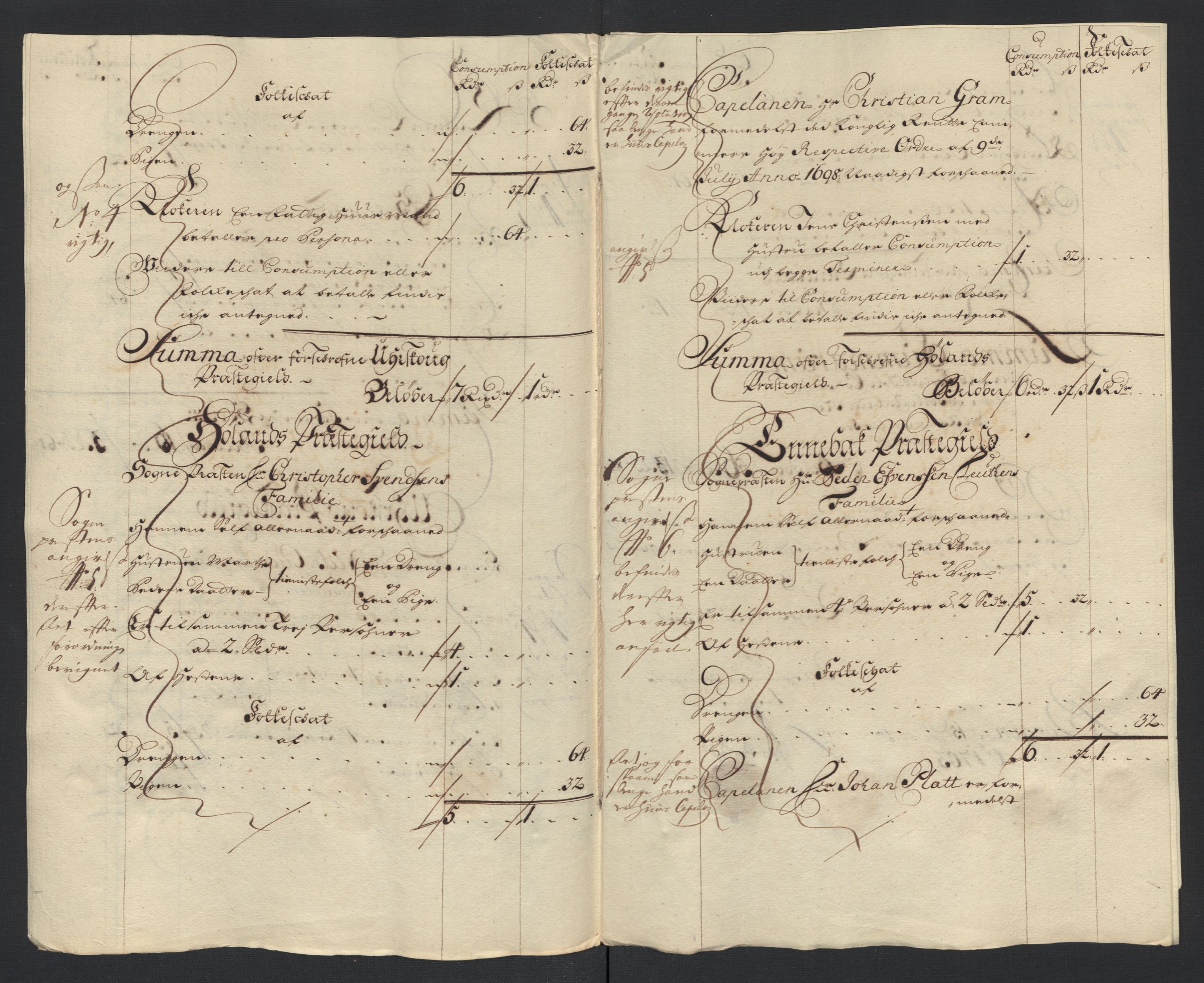 Rentekammeret inntil 1814, Reviderte regnskaper, Fogderegnskap, AV/RA-EA-4092/R11/L0586: Fogderegnskap Nedre Romerike, 1703, p. 159