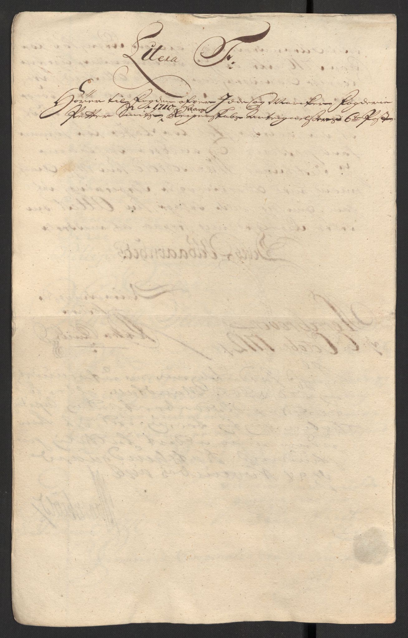 Rentekammeret inntil 1814, Reviderte regnskaper, Fogderegnskap, AV/RA-EA-4092/R01/L0019: Fogderegnskap Idd og Marker, 1710, p. 178