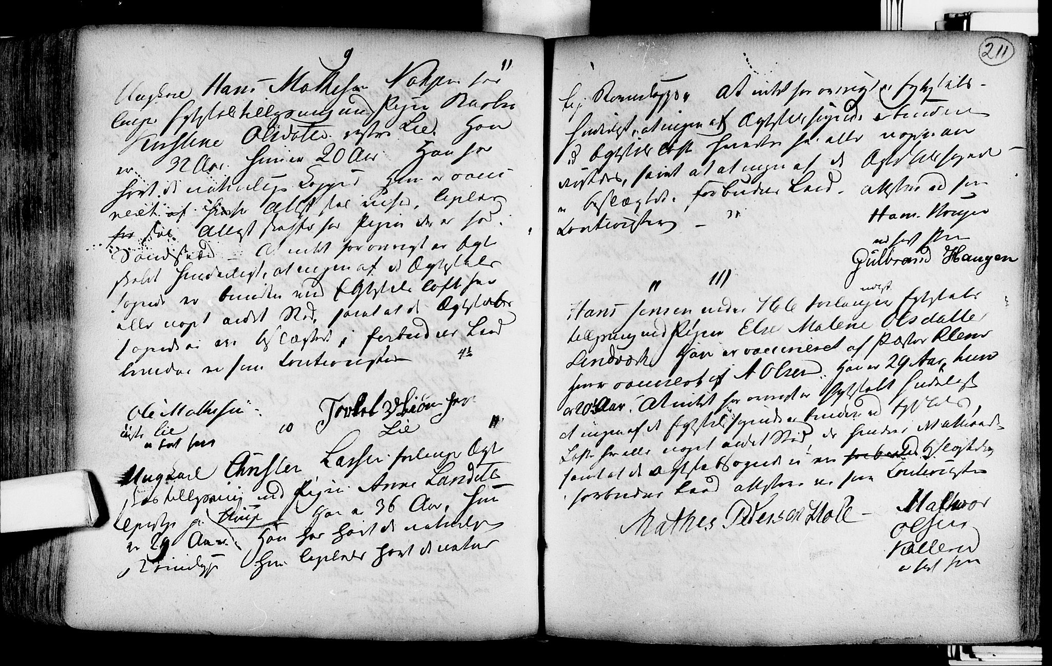 Lardal kirkebøker, SAKO/A-350/F/Fa/L0004: Parish register (official) no. i 4, 1733-1815, p. 211