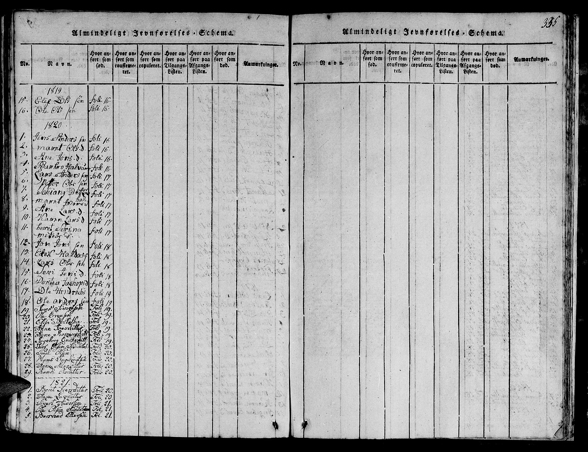Ministerialprotokoller, klokkerbøker og fødselsregistre - Sør-Trøndelag, SAT/A-1456/613/L0393: Parish register (copy) no. 613C01, 1816-1886, p. 385