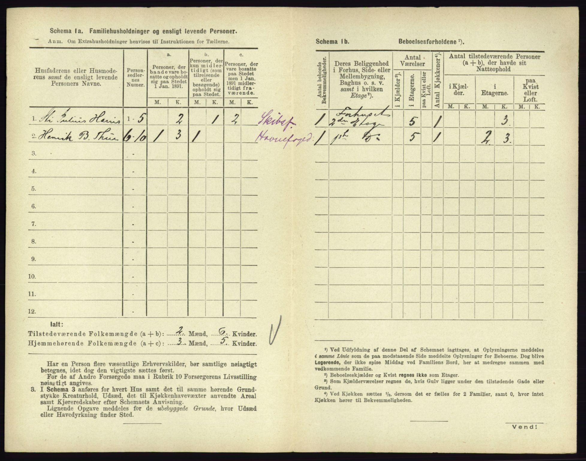 RA, 1891 census for 0705 Tønsberg, 1891, p. 459