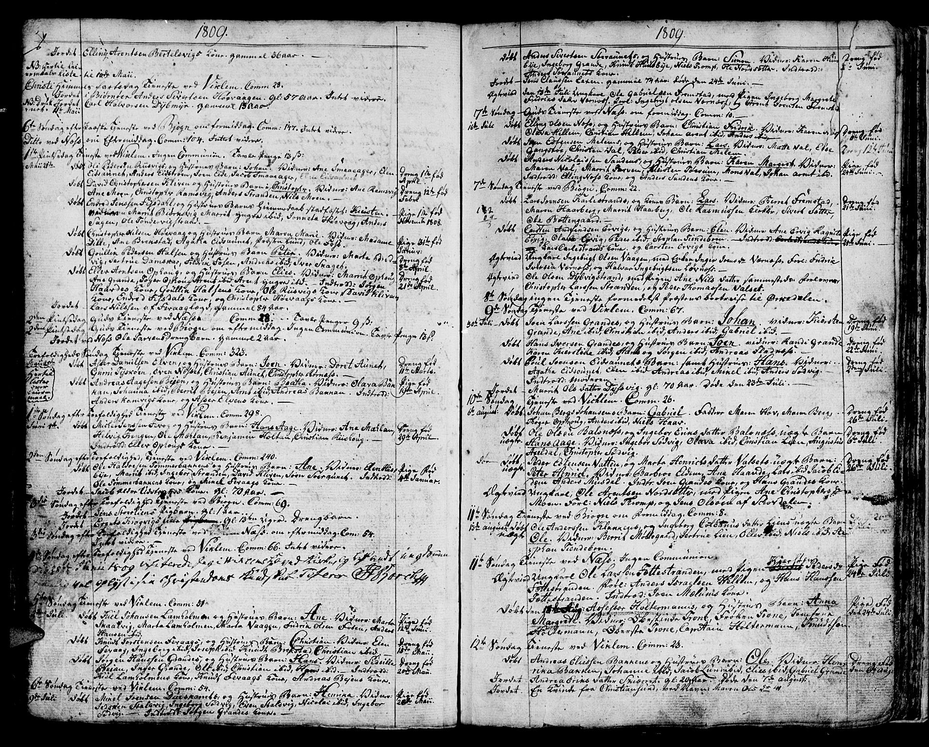 Ministerialprotokoller, klokkerbøker og fødselsregistre - Sør-Trøndelag, AV/SAT-A-1456/659/L0733: Parish register (official) no. 659A03, 1767-1818