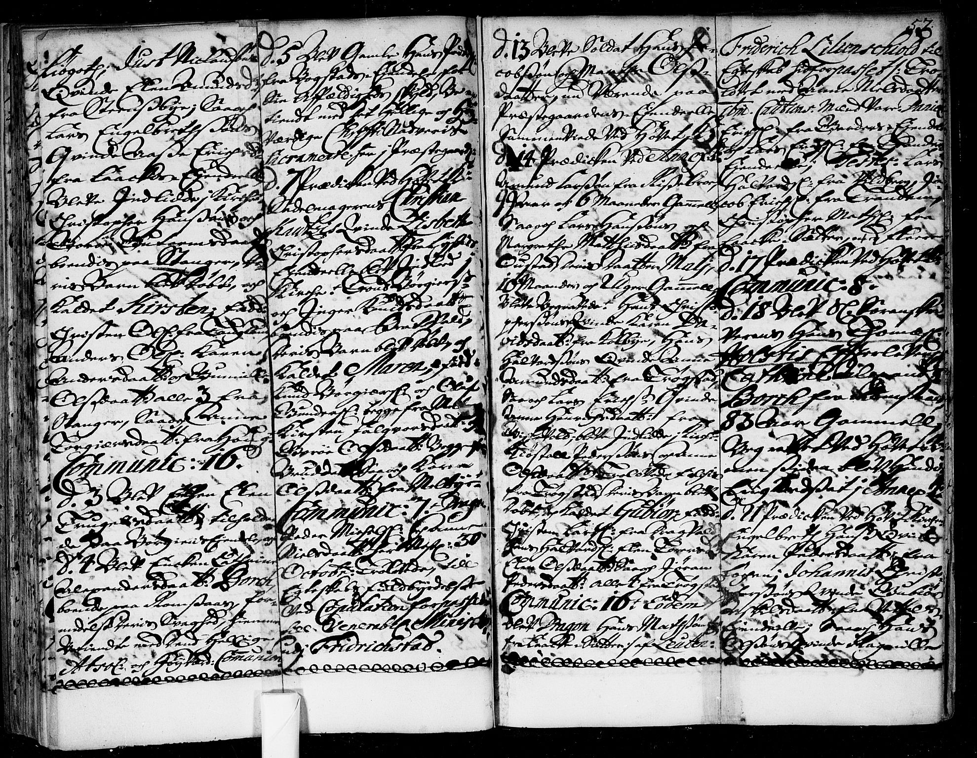 Ullensaker prestekontor Kirkebøker, SAO/A-10236a/F/Fa/L0004: Parish register (official) no. I 4, 1721-1723, p. 57