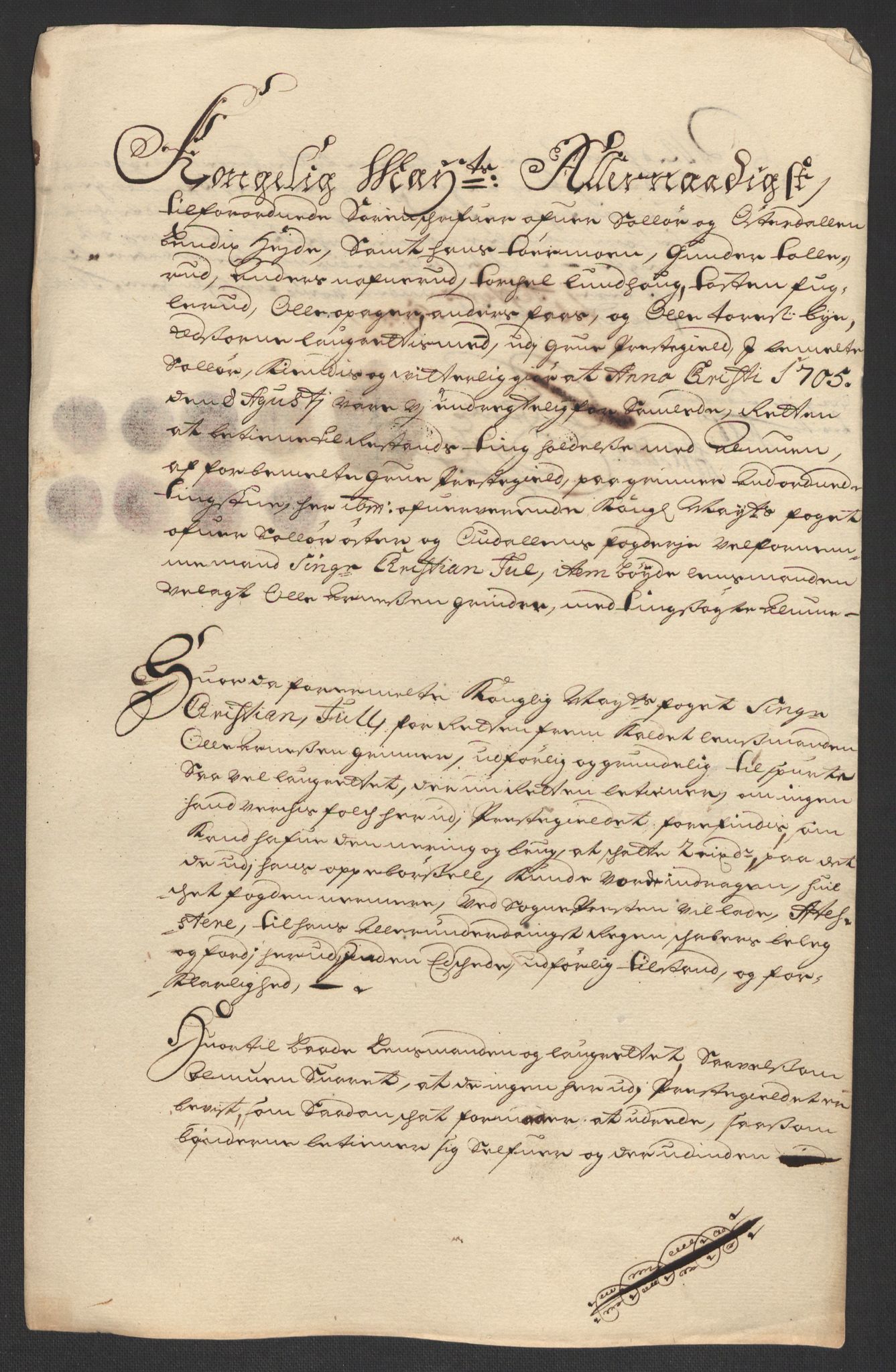 Rentekammeret inntil 1814, Reviderte regnskaper, Fogderegnskap, AV/RA-EA-4092/R13/L0843: Fogderegnskap Solør, Odal og Østerdal, 1705-1706, p. 201