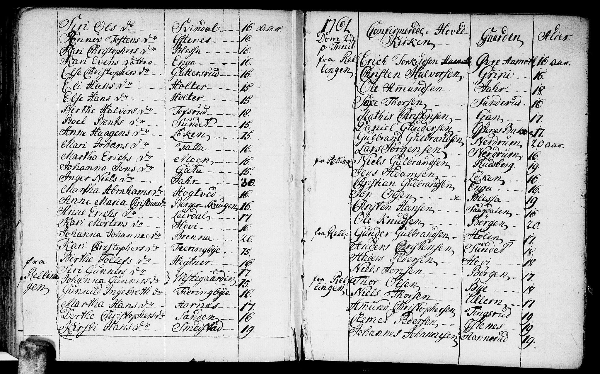 Fet prestekontor Kirkebøker, AV/SAO-A-10370a/F/Fa/L0004: Parish register (official) no. I 4, 1751-1773, p. 177