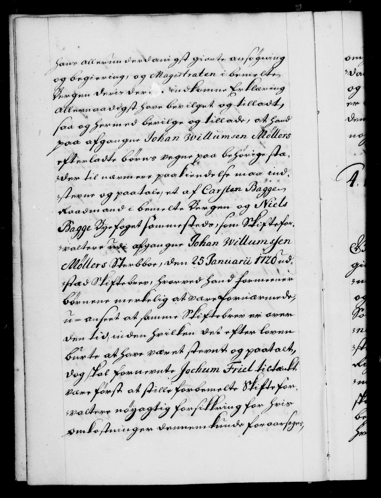 Danske Kanselli 1572-1799, AV/RA-EA-3023/F/Fc/Fca/Fcaa/L0024: Norske registre, 1723-1725, p. 3b