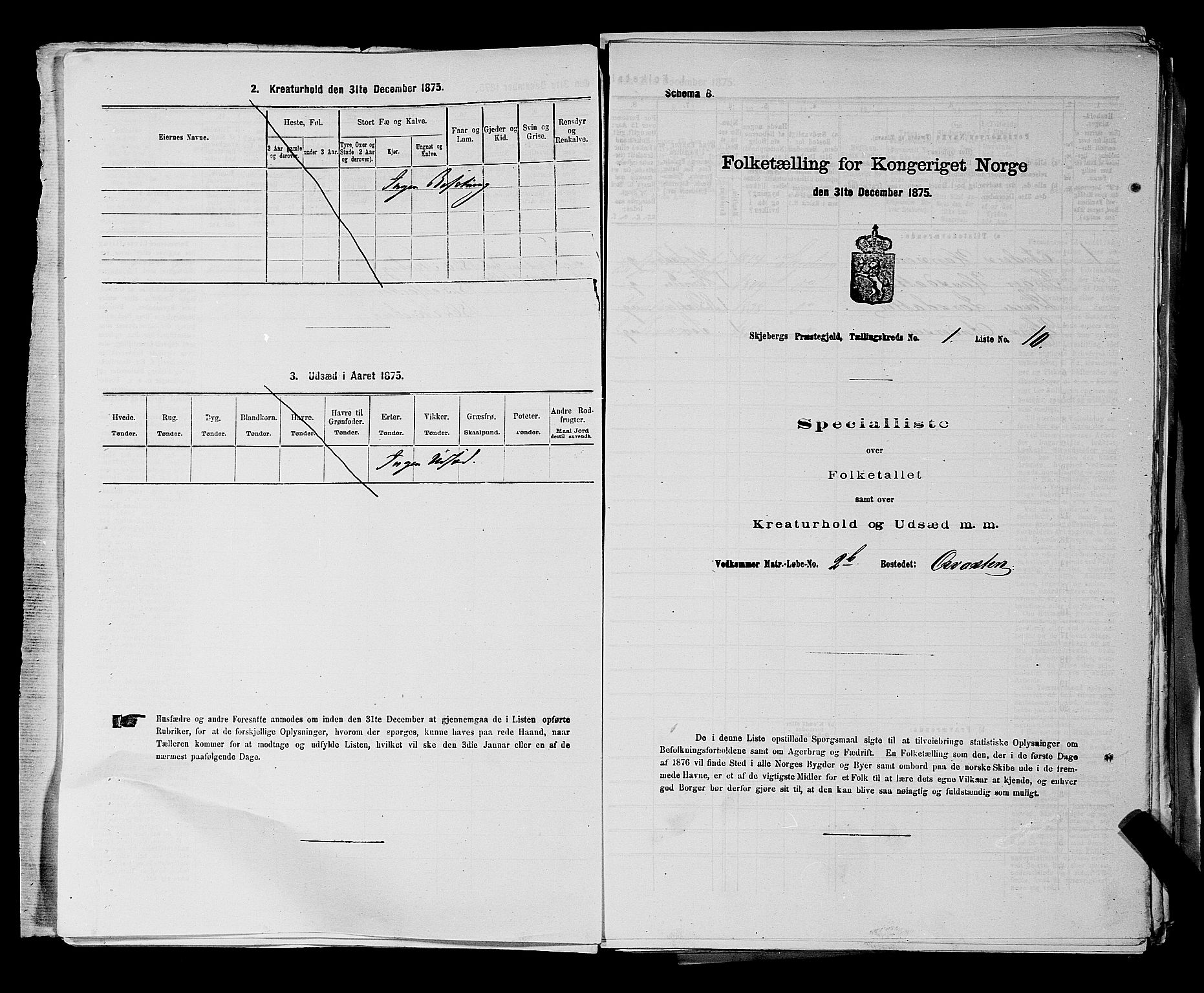 RA, 1875 census for 0115P Skjeberg, 1875, p. 44