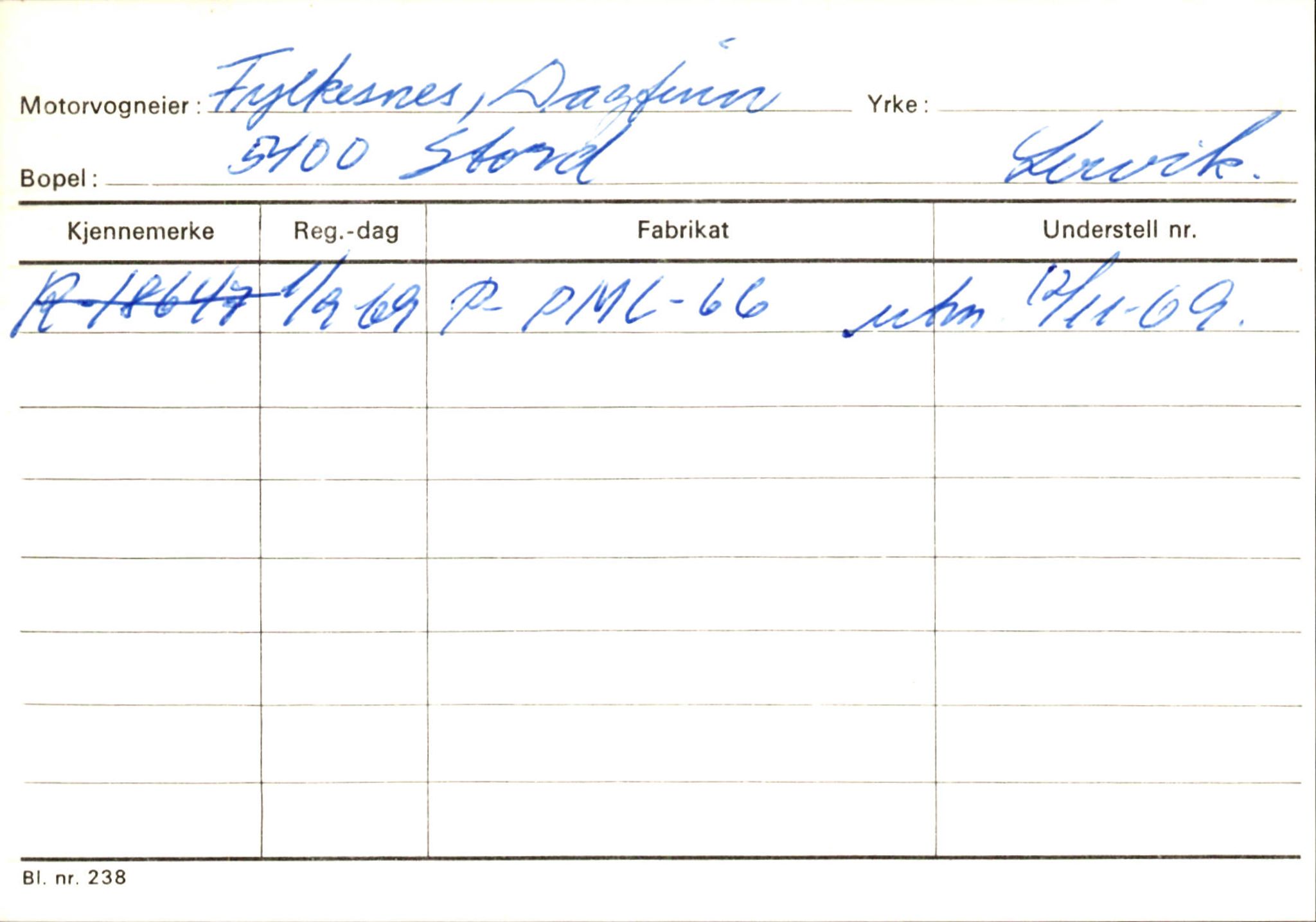 Statens vegvesen, Hordaland vegkontor, AV/SAB-A-5201/2/Ha/L0015: R-eierkort F-G, 1920-1971, p. 15