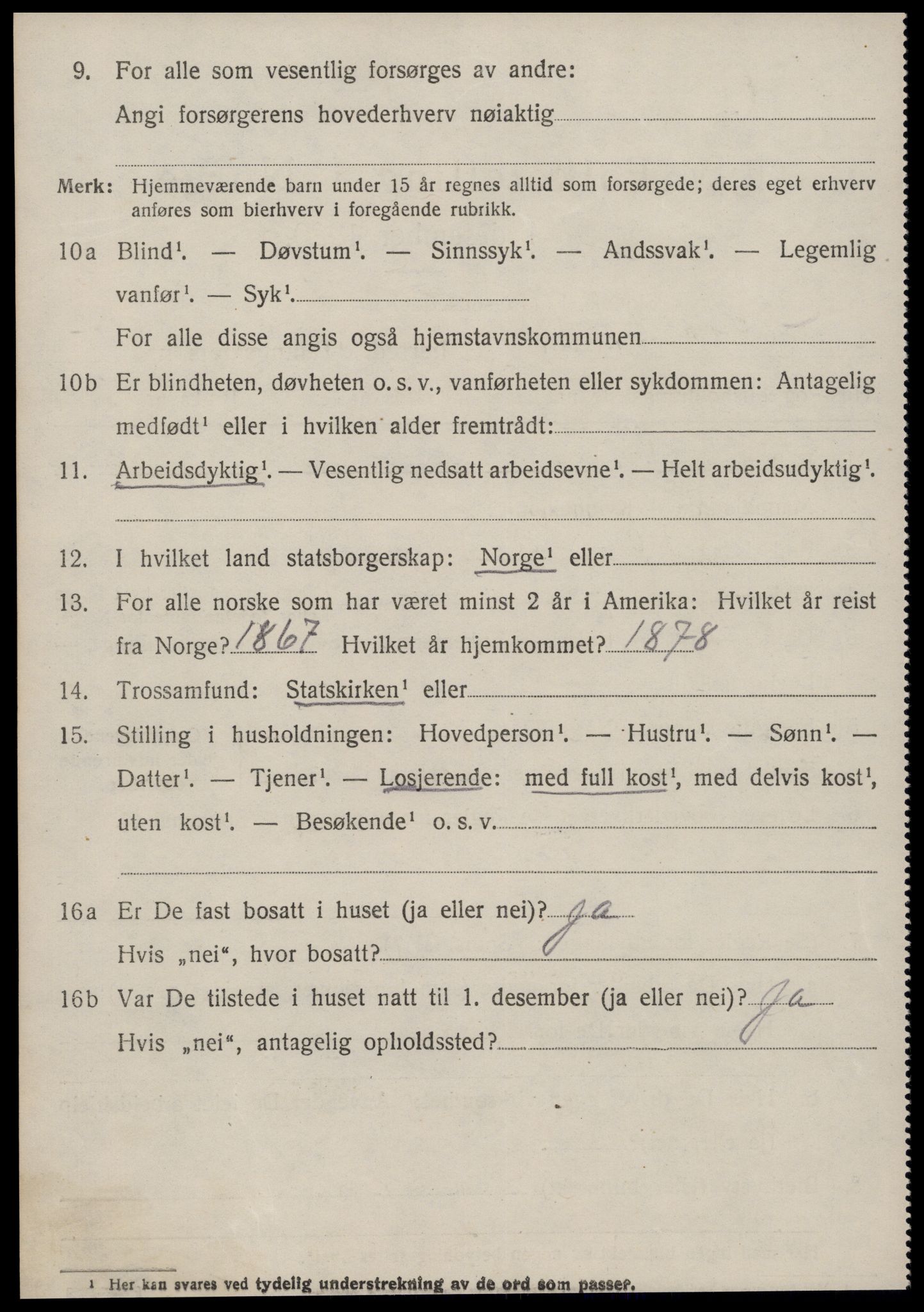 SAT, 1920 census for Stordal, 1920, p. 1635