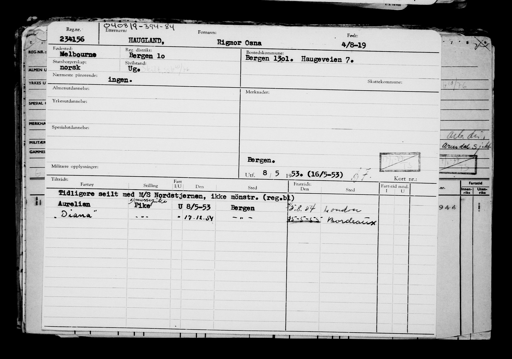 Direktoratet for sjømenn, AV/RA-S-3545/G/Gb/L0170: Hovedkort, 1919, p. 597