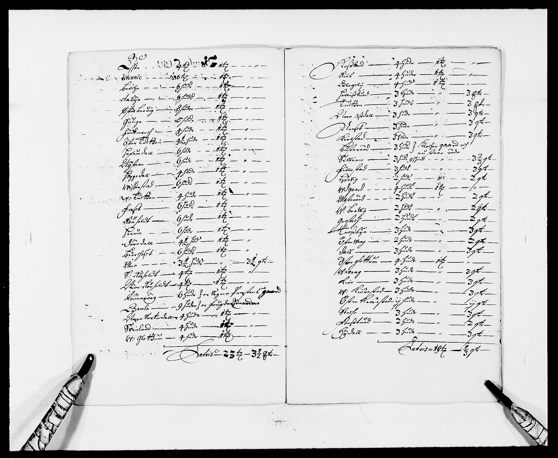 Rentekammeret inntil 1814, Reviderte regnskaper, Fogderegnskap, AV/RA-EA-4092/R34/L2043: Fogderegnskap Bamble, 1676-1677, p. 77