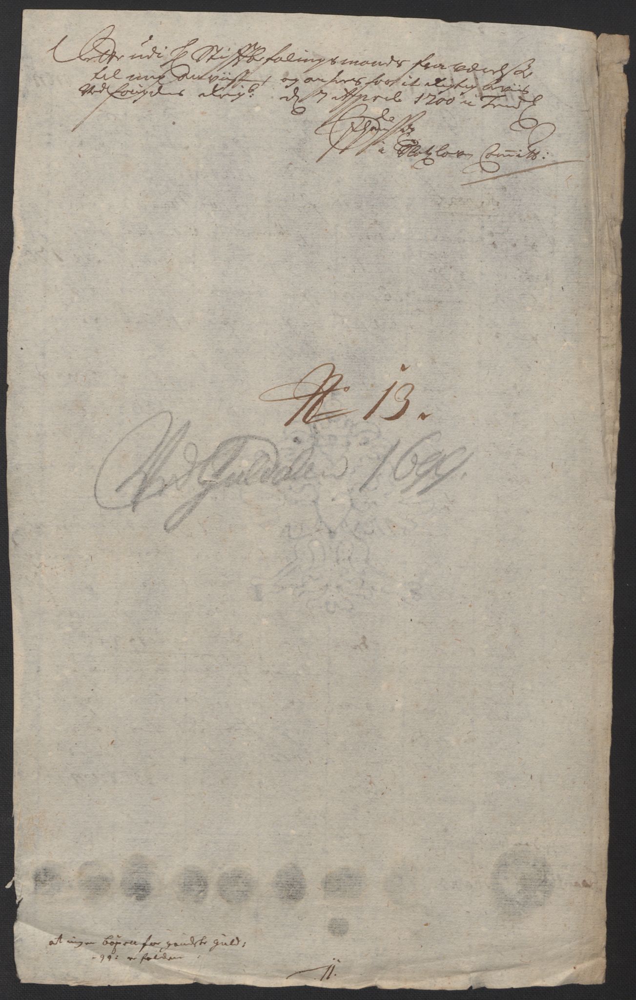 Rentekammeret inntil 1814, Reviderte regnskaper, Fogderegnskap, AV/RA-EA-4092/R60/L3949: Fogderegnskap Orkdal og Gauldal, 1699, p. 355