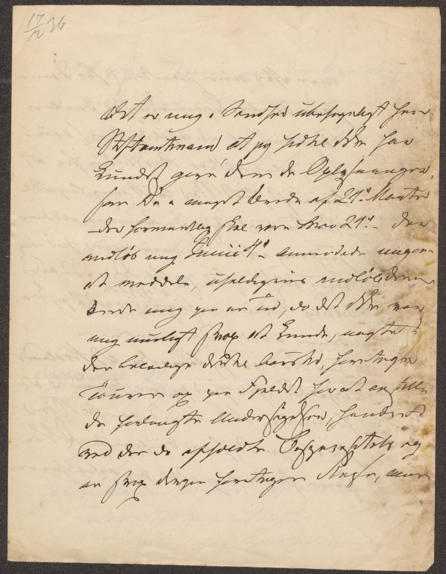 Bergens Museum, UMB/A007/D/Da/L0008/0003: Brevsamling 1836 / Brevsamling 1836, 1836