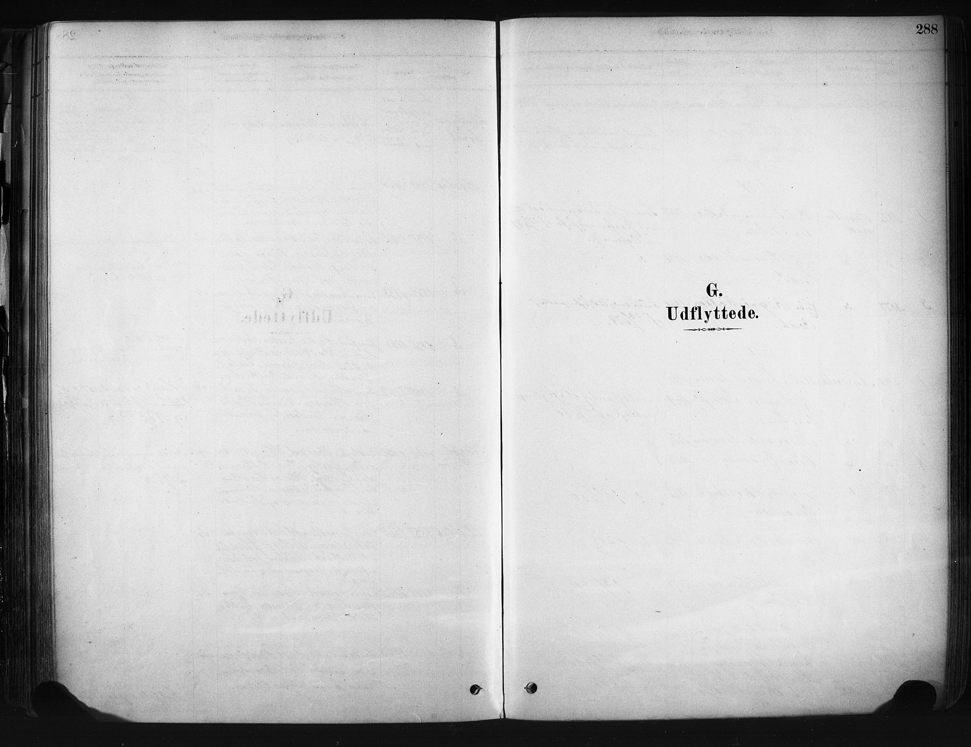 Drøbak prestekontor Kirkebøker, SAO/A-10142a/F/Fb/L0001: Parish register (official) no. II 1, 1878-1891, p. 288