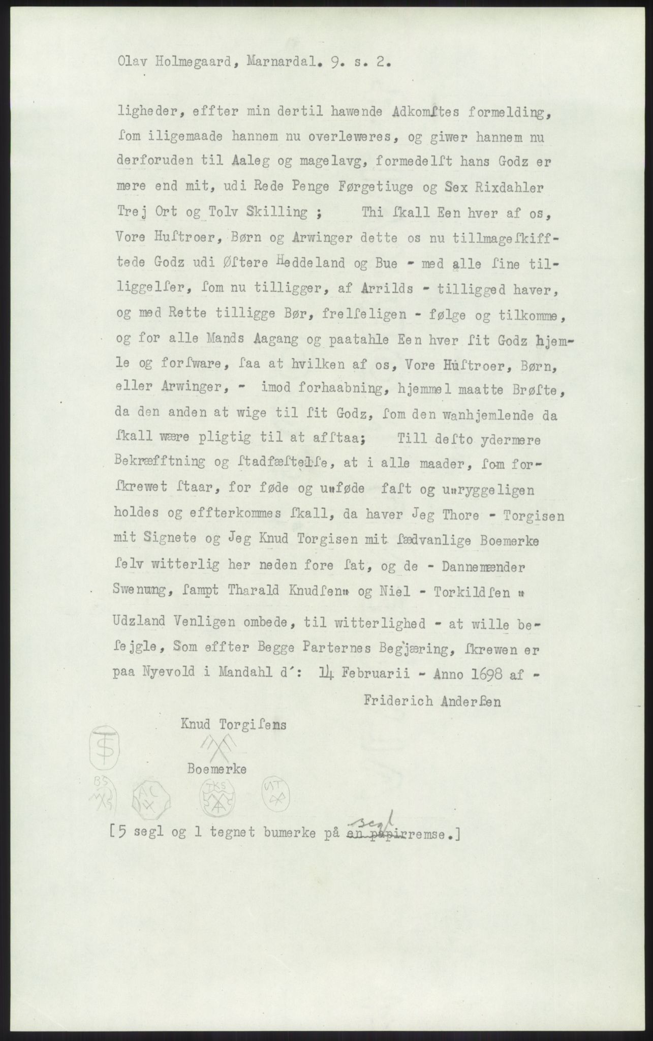 Samlinger til kildeutgivelse, Diplomavskriftsamlingen, AV/RA-EA-4053/H/Ha, p. 1626