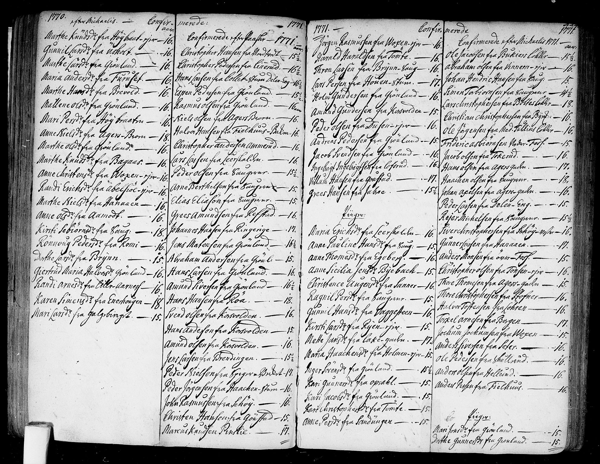 Aker prestekontor kirkebøker, SAO/A-10861/F/L0009: Parish register (official) no. 9, 1765-1785, p. 114