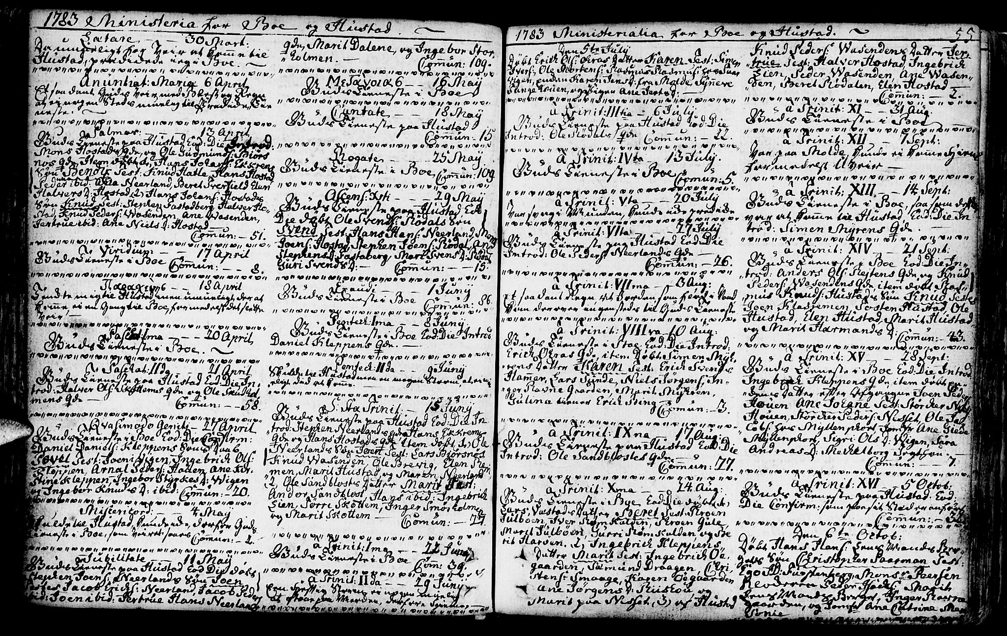 Ministerialprotokoller, klokkerbøker og fødselsregistre - Møre og Romsdal, AV/SAT-A-1454/566/L0761: Parish register (official) no. 566A02 /1, 1767-1817, p. 55