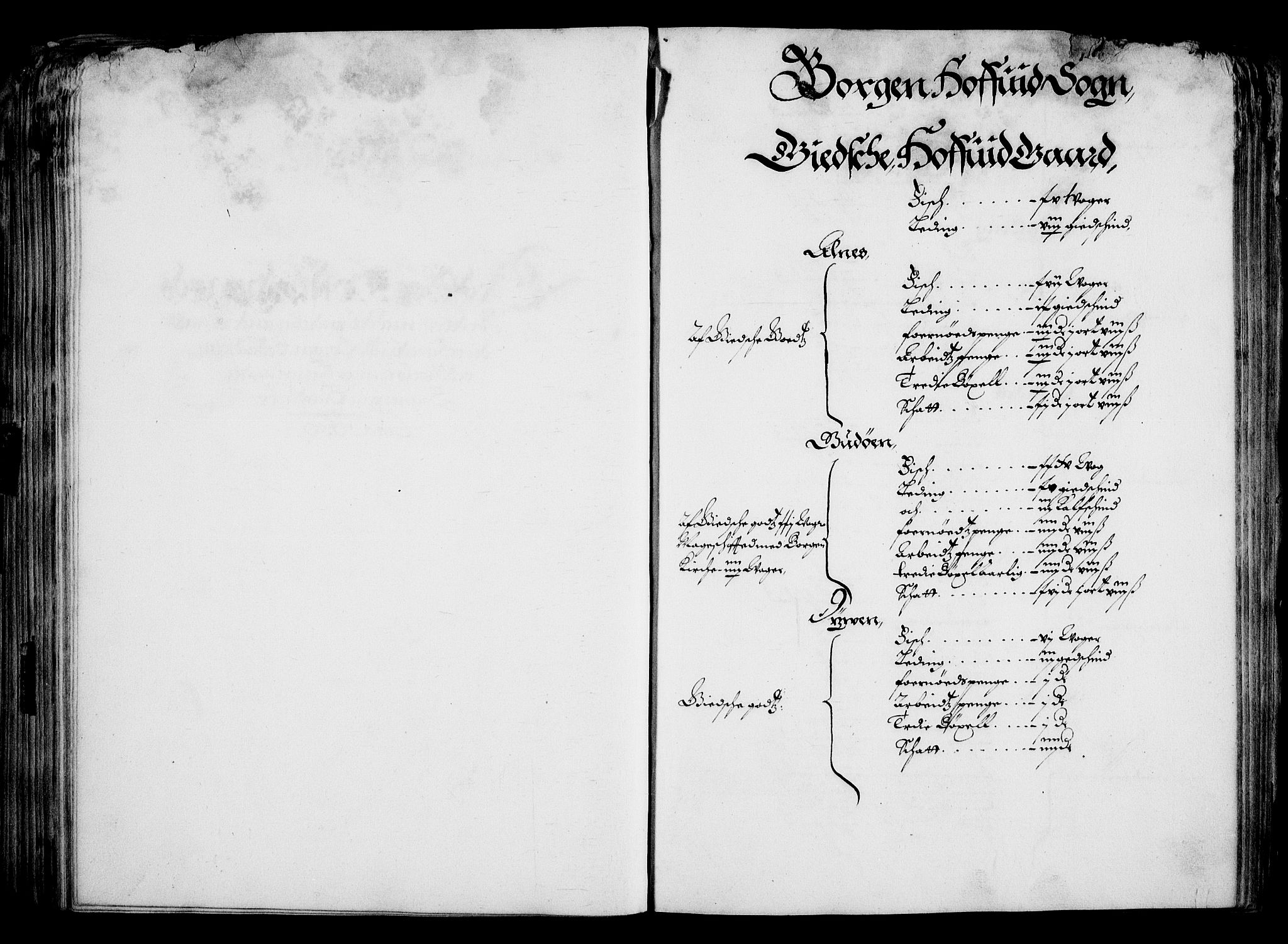 Rentekammeret inntil 1814, Realistisk ordnet avdeling, RA/EA-4070/On/L0001/0001: Statens gods / [Jj 1]: Jordebok over Hannibal Sehesteds gods, 1651, p. 161