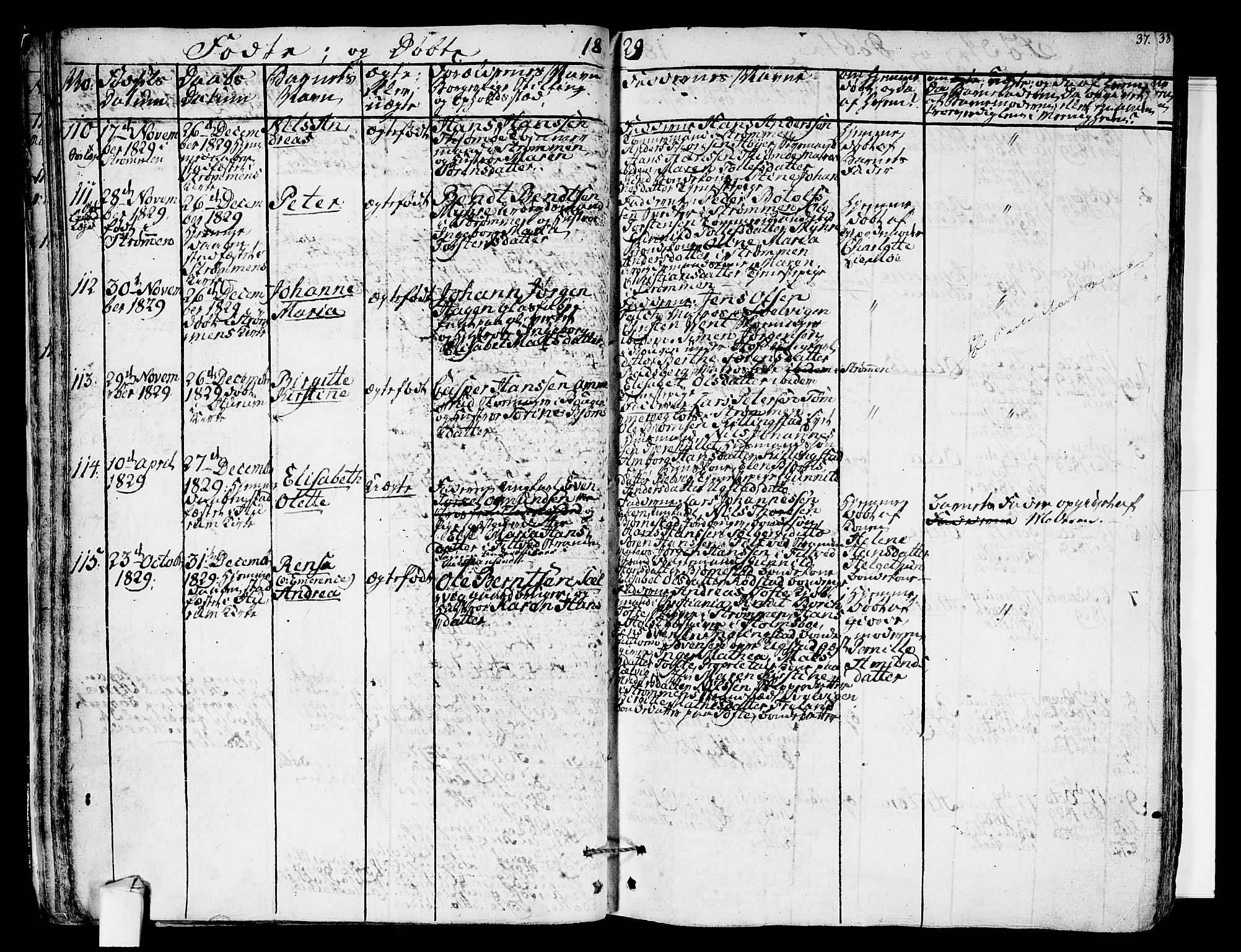 Hurum kirkebøker, AV/SAKO-A-229/F/Fa/L0010: Parish register (official) no. 10, 1827-1846, p. 37