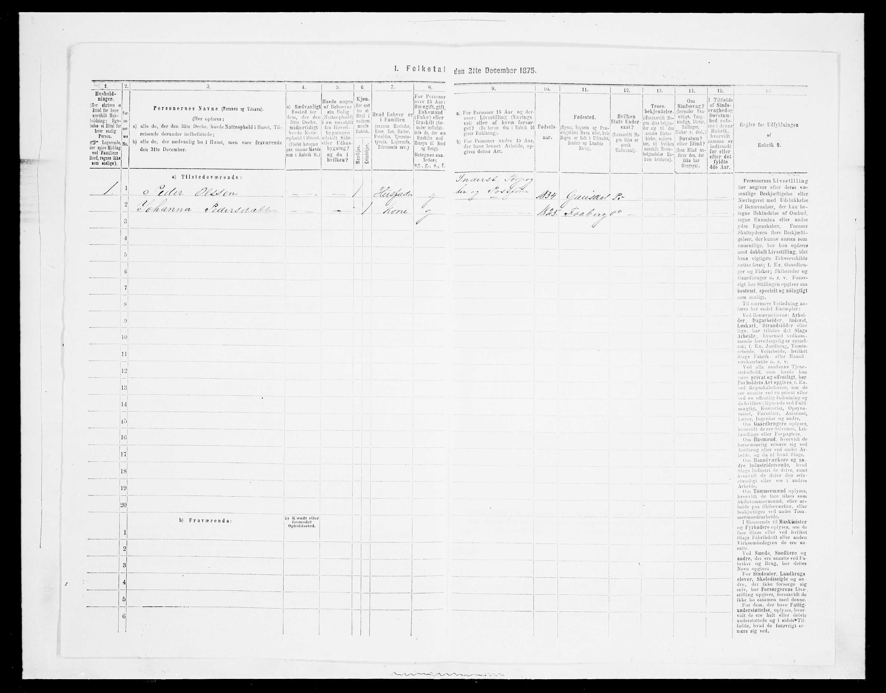 SAH, 1875 census for 0511P Dovre, 1875, p. 66