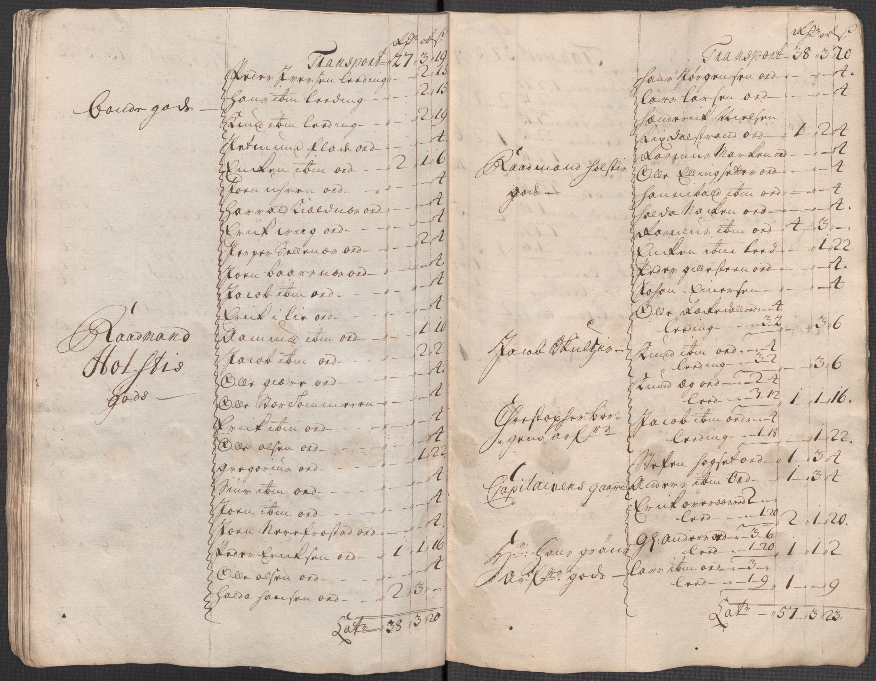 Rentekammeret inntil 1814, Reviderte regnskaper, Fogderegnskap, AV/RA-EA-4092/R55/L3665: Fogderegnskap Romsdal, 1718, p. 230