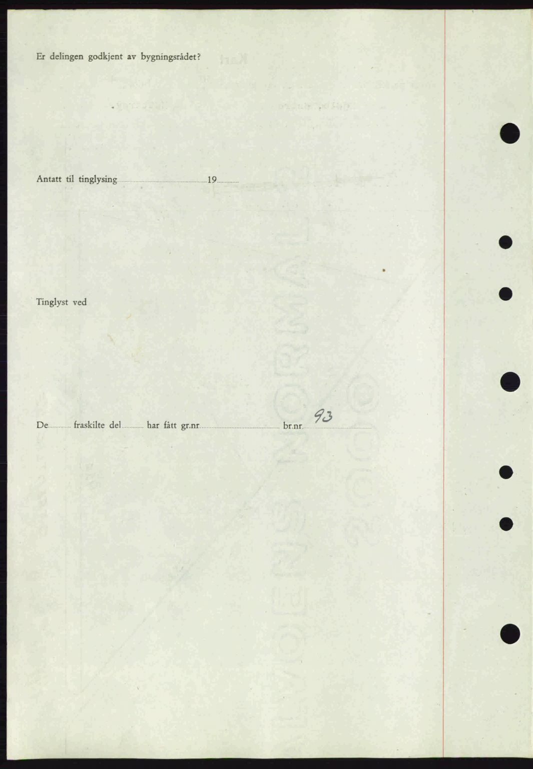 Tønsberg sorenskriveri, AV/SAKO-A-130/G/Ga/Gaa/L0017a: Mortgage book no. A17a, 1945-1945, Diary no: : 1950/1945