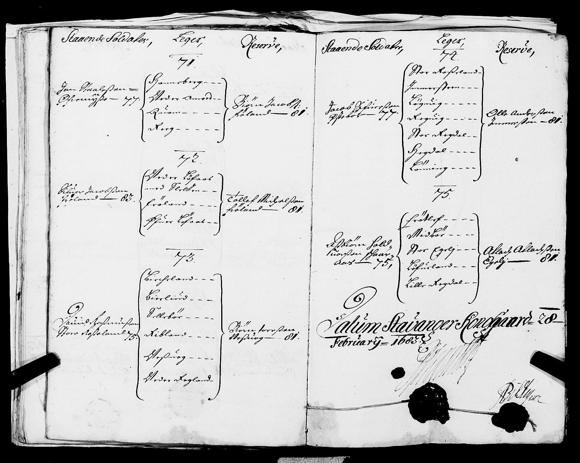 Fylkesmannen i Rogaland, AV/SAST-A-101928/99/3/325/325CA, 1655-1832, p. 755