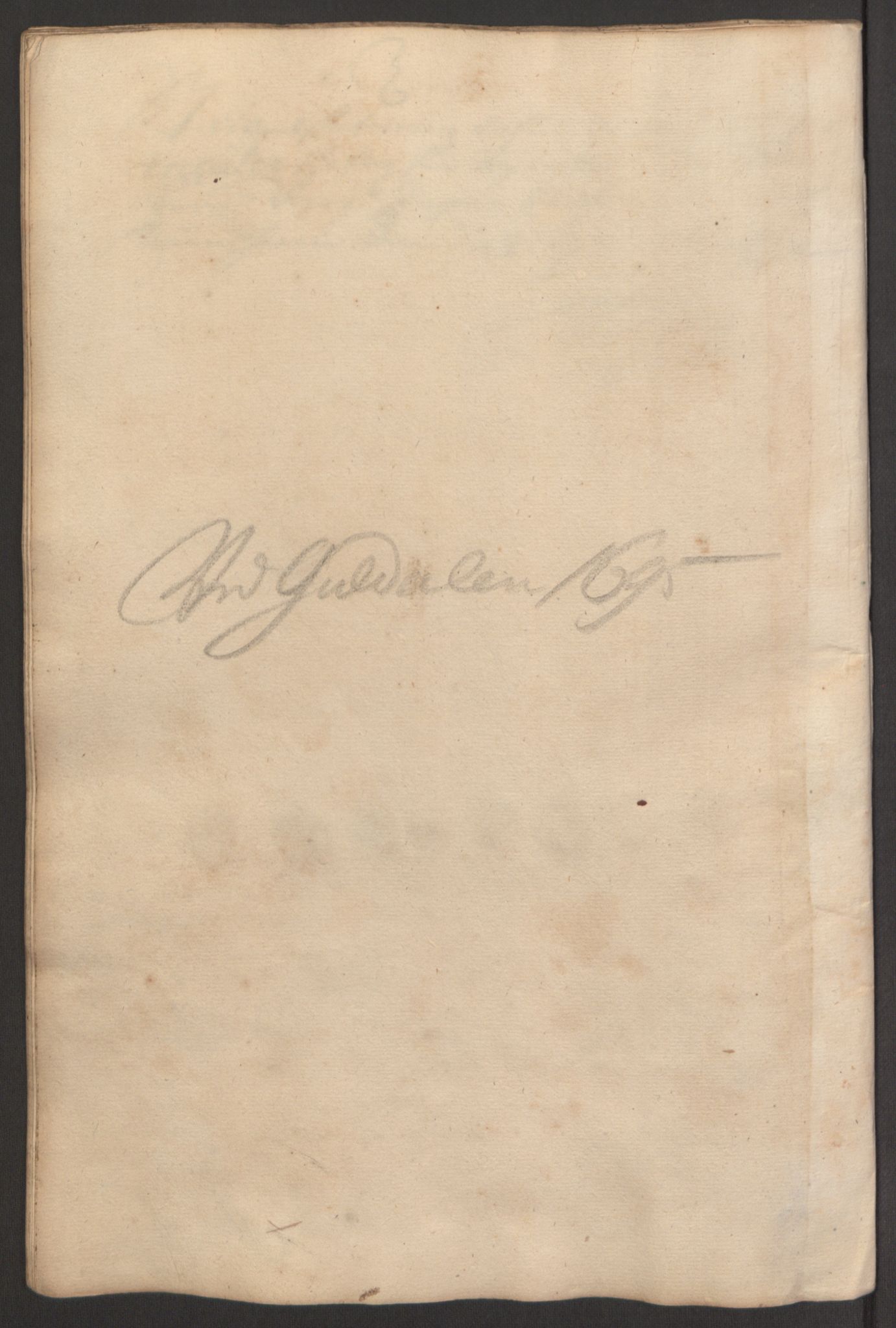 Rentekammeret inntil 1814, Reviderte regnskaper, Fogderegnskap, RA/EA-4092/R60/L3945: Fogderegnskap Orkdal og Gauldal, 1695, p. 329