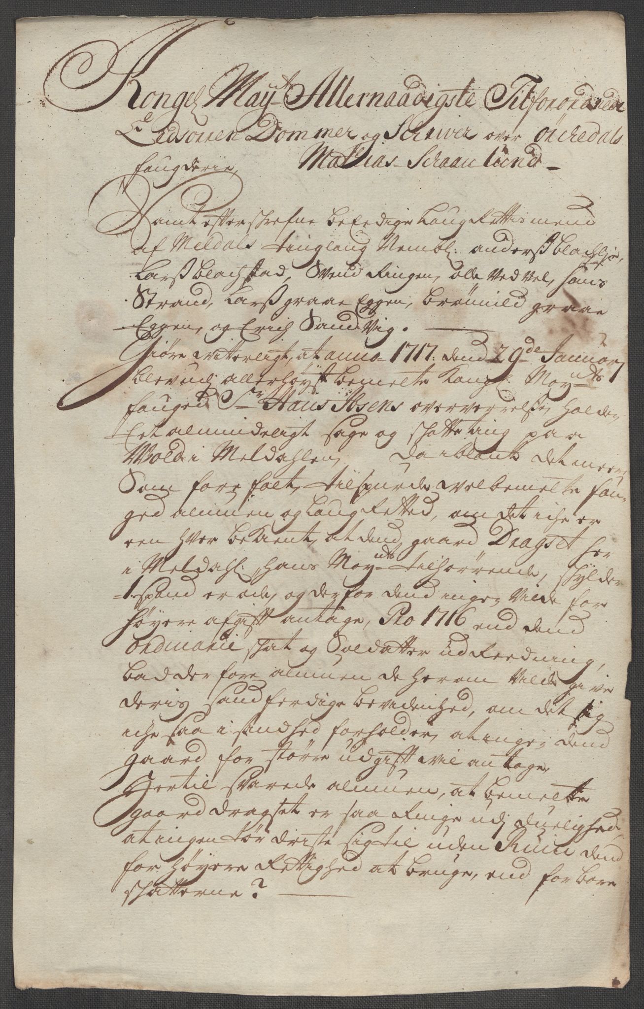 Rentekammeret inntil 1814, Reviderte regnskaper, Fogderegnskap, AV/RA-EA-4092/R60/L3968: Fogderegnskap Orkdal og Gauldal, 1716, p. 162