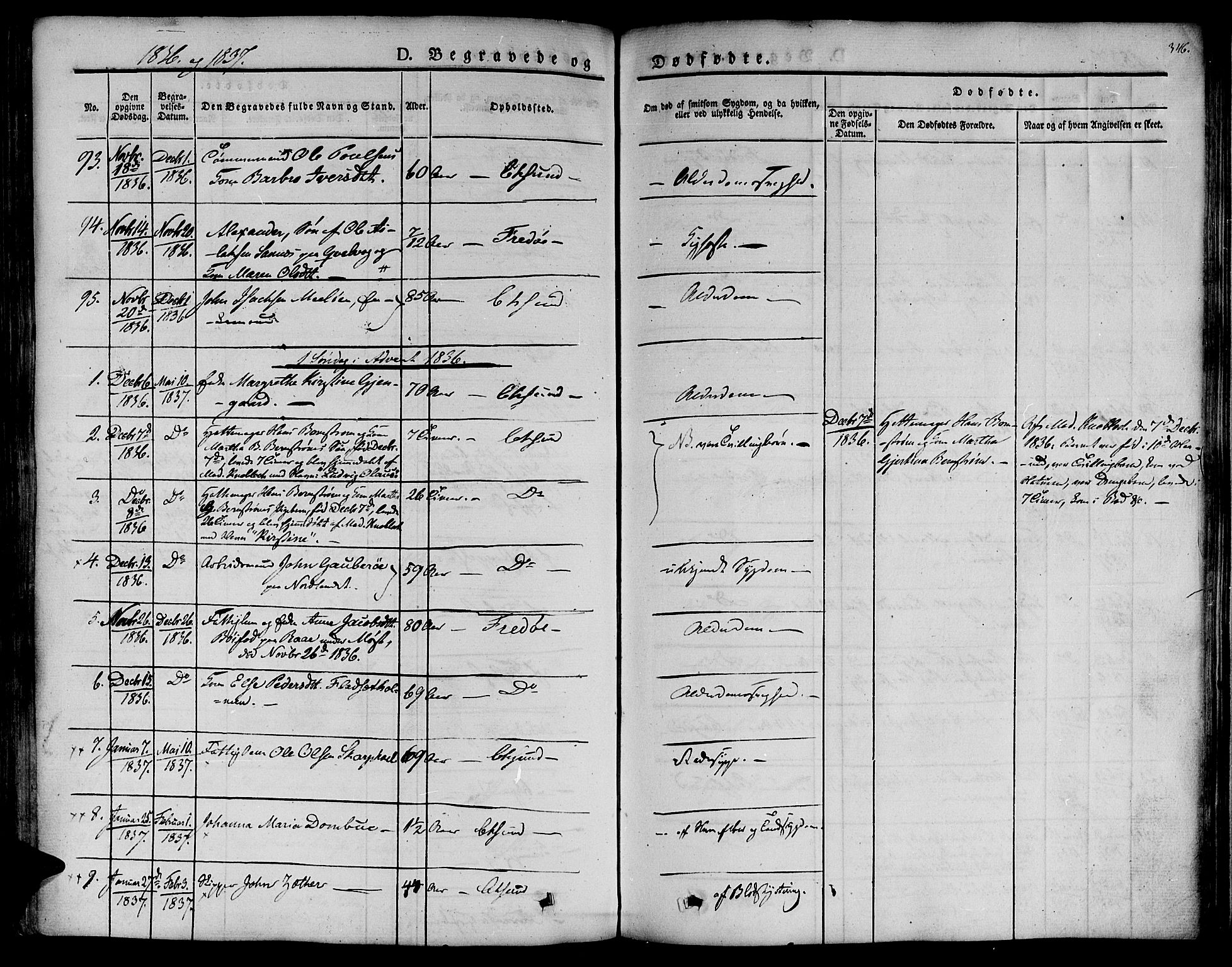 Ministerialprotokoller, klokkerbøker og fødselsregistre - Møre og Romsdal, SAT/A-1454/572/L0843: Parish register (official) no. 572A06, 1832-1842, p. 346