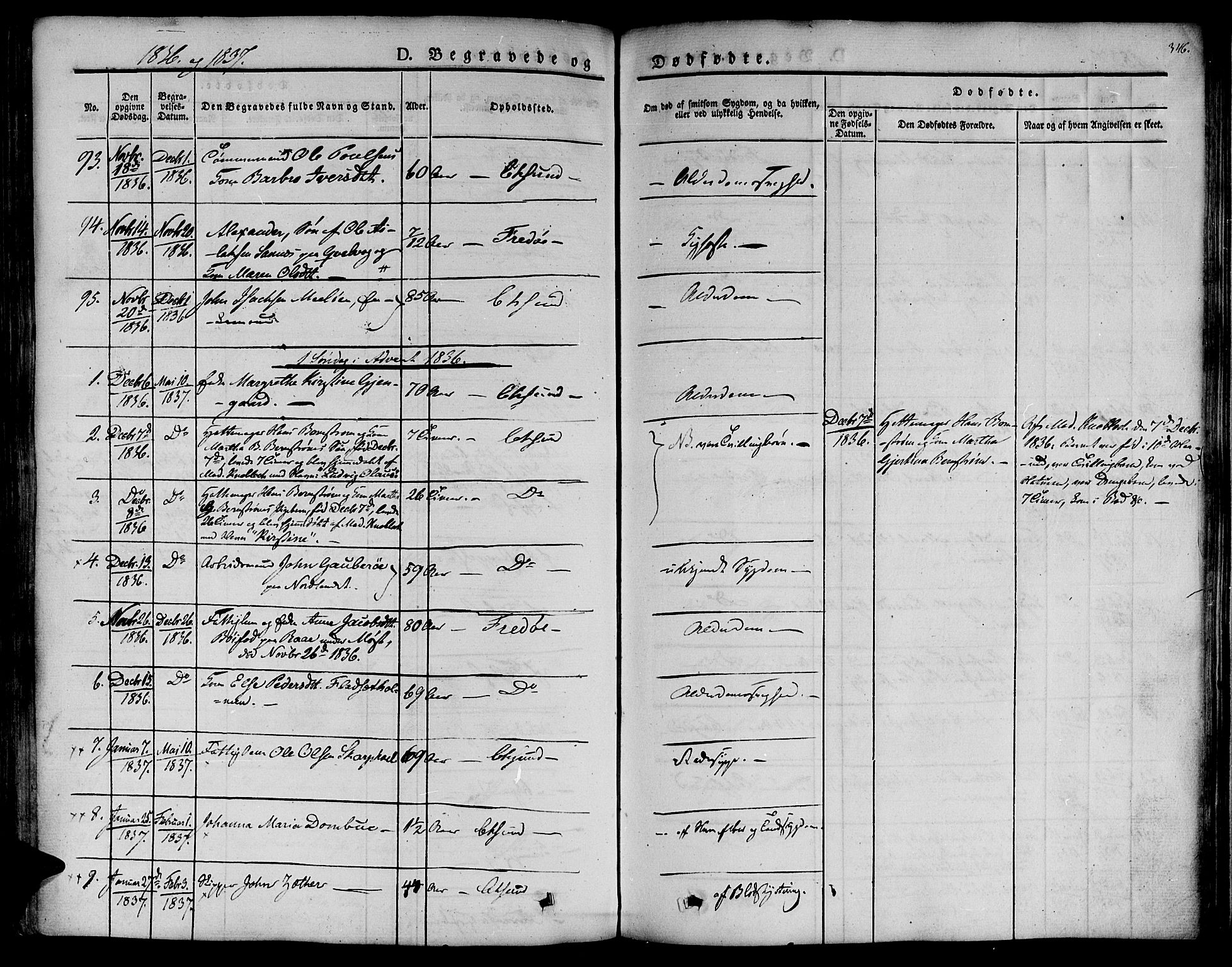 Ministerialprotokoller, klokkerbøker og fødselsregistre - Møre og Romsdal, AV/SAT-A-1454/572/L0843: Parish register (official) no. 572A06, 1832-1842, p. 346