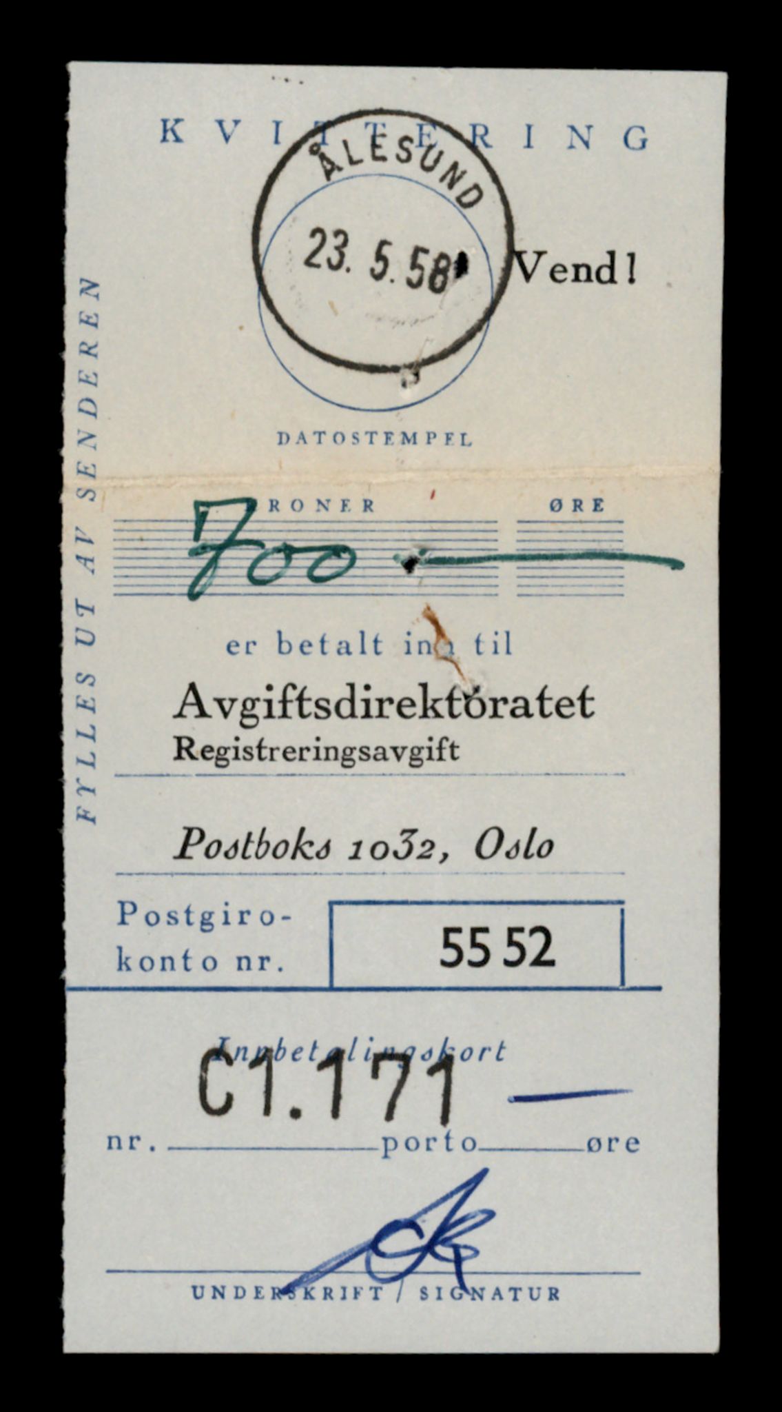 Møre og Romsdal vegkontor - Ålesund trafikkstasjon, AV/SAT-A-4099/F/Fe/L0020: Registreringskort for kjøretøy T 10351 - T 10470, 1927-1998, p. 2443