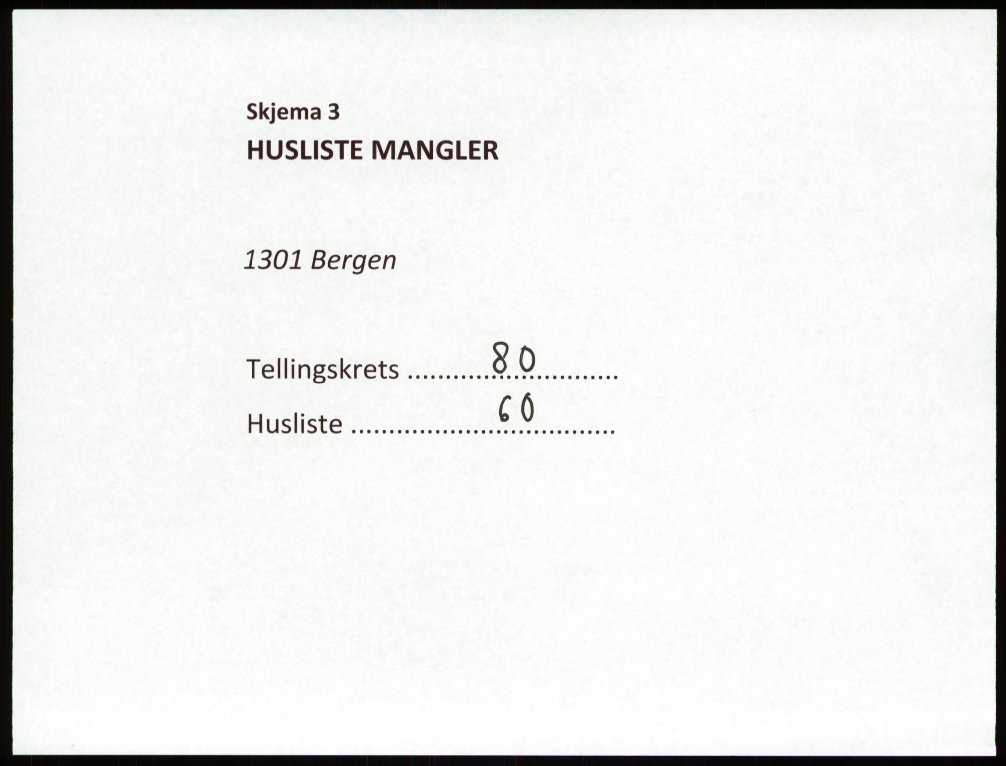 SAB, 1920 census for Bergen, 1920, p. 7687