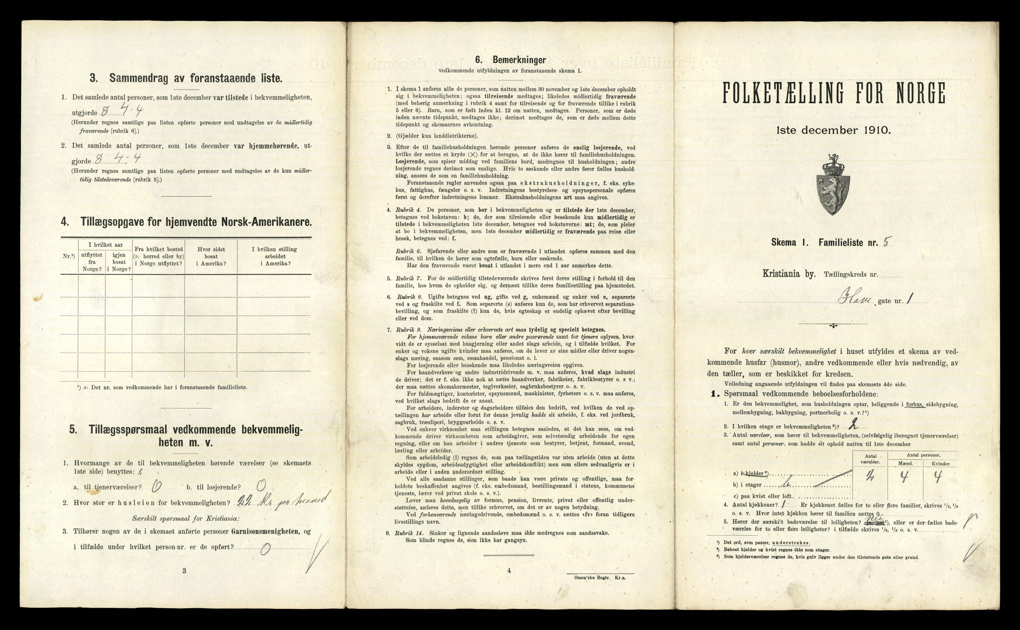 RA, 1910 census for Kristiania, 1910, p. 34749